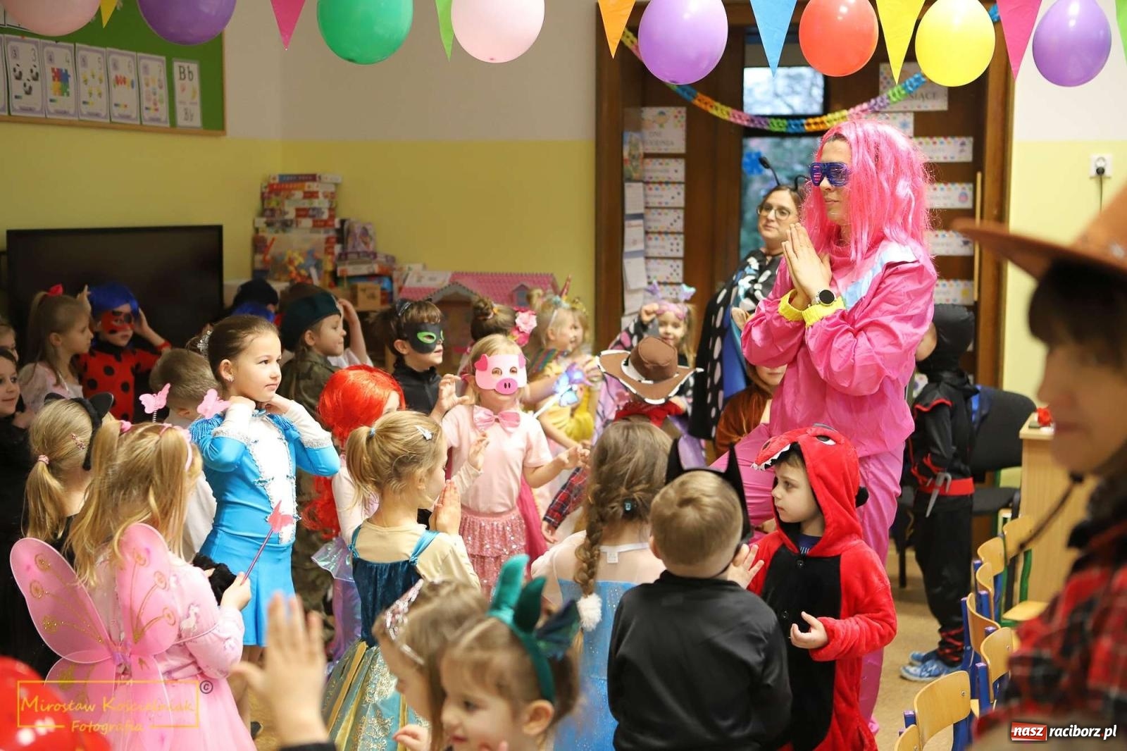 Zdjęcie w galerii na portalu naszraciborz.pl: Bal karnawałowy w przedszkolu przy Kochanowskiego wiadomości z regionu