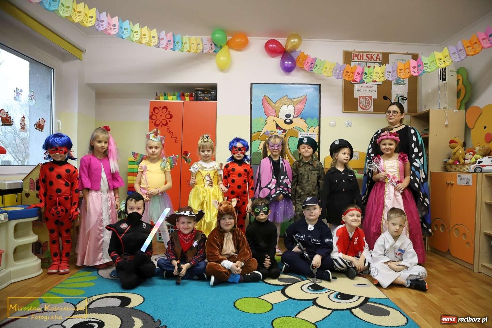Zdjęcie w galerii na portalu naszraciborz.pl: Bal karnawałowy w przedszkolu przy Kochanowskiego wiadomości z regionu