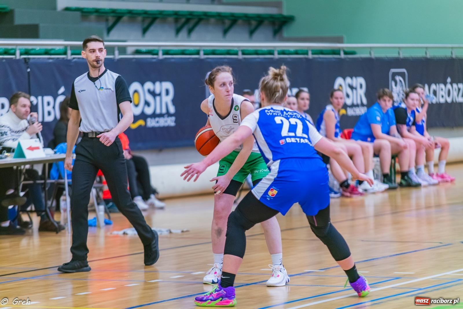 Zdjęcie w galerii na portalu naszraciborz.pl: Koszykówka. Wrocław znów za mocny. Sroga porażka RKK [FOTO i WIDEO] wiadomości z regionu