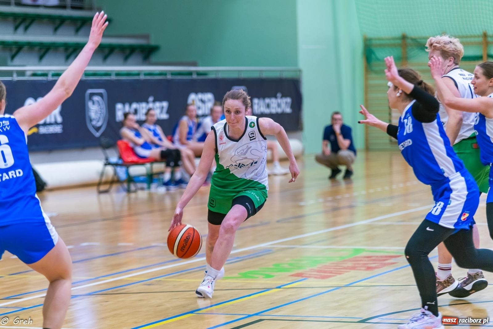 Zdjęcie w galerii na portalu naszraciborz.pl: Koszykówka. Wrocław znów za mocny. Sroga porażka RKK [FOTO i WIDEO] wiadomości z regionu