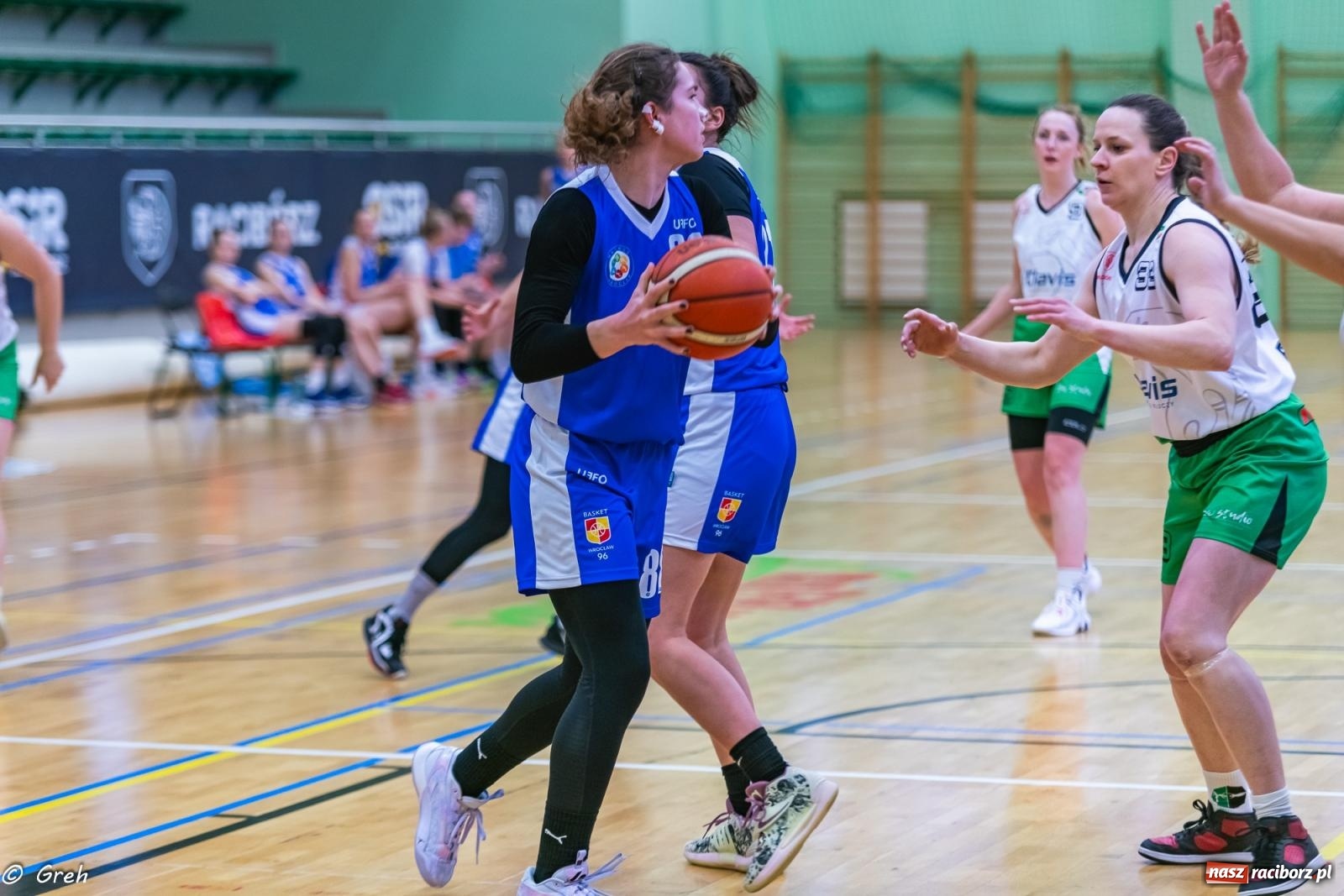 Zdjęcie w galerii na portalu naszraciborz.pl: Koszykówka. Wrocław znów za mocny. Sroga porażka RKK [FOTO i WIDEO] wiadomości z regionu