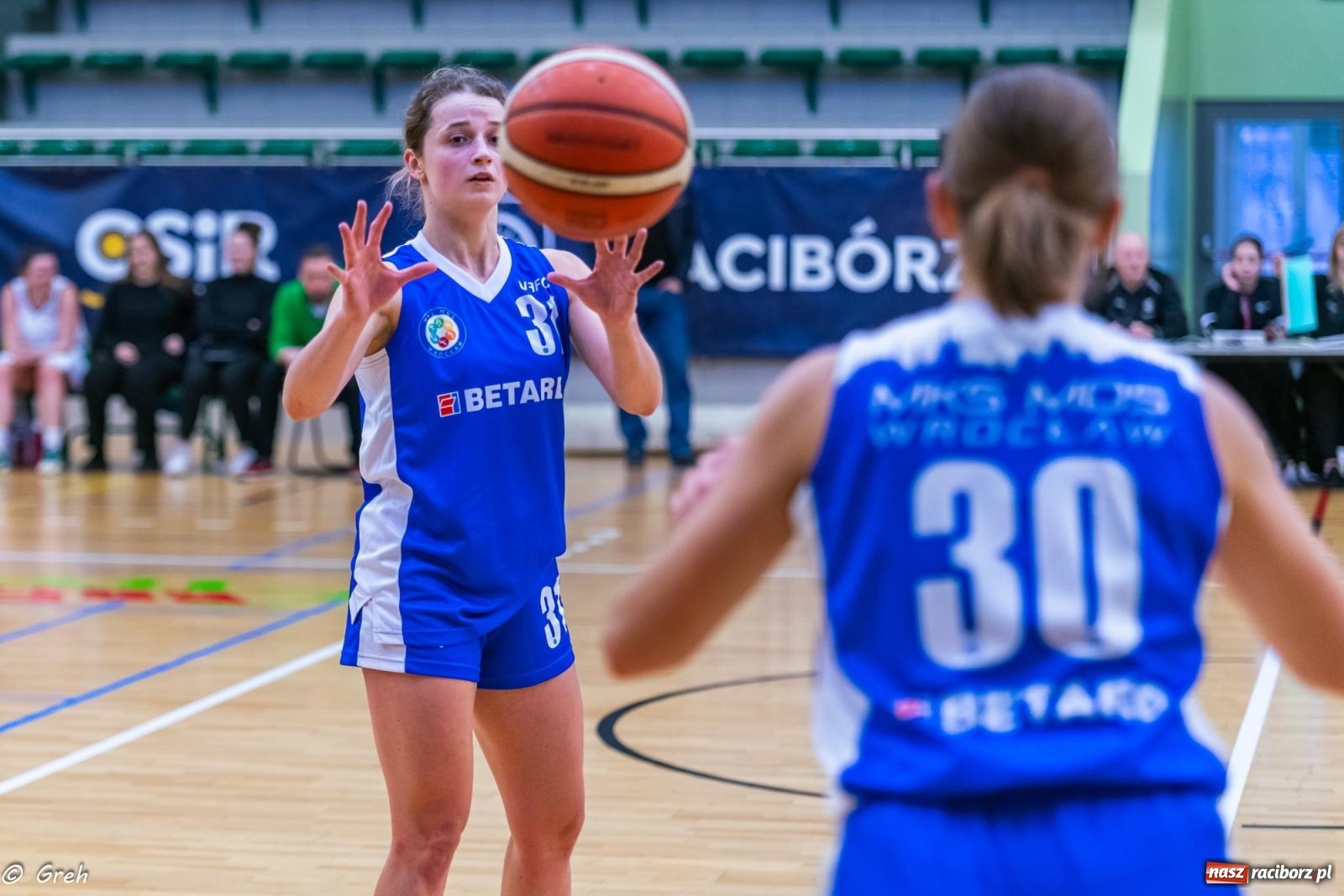 Zdjęcie w galerii na portalu naszraciborz.pl: Koszykówka. Wrocław znów za mocny. Sroga porażka RKK [FOTO i WIDEO] wiadomości z regionu