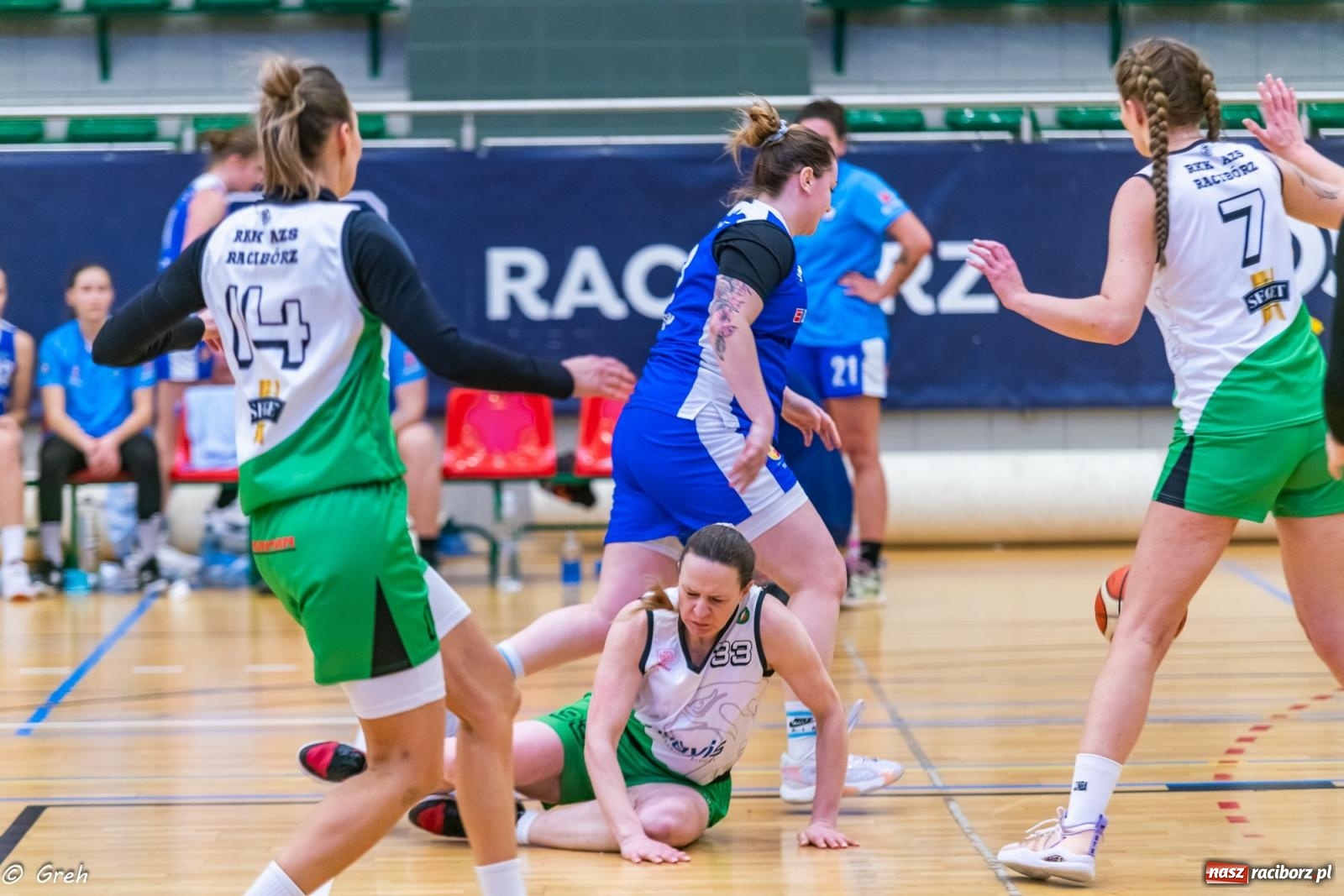 Zdjęcie w galerii na portalu naszraciborz.pl: Koszykówka. Wrocław znów za mocny. Sroga porażka RKK [FOTO i WIDEO] wiadomości z regionu