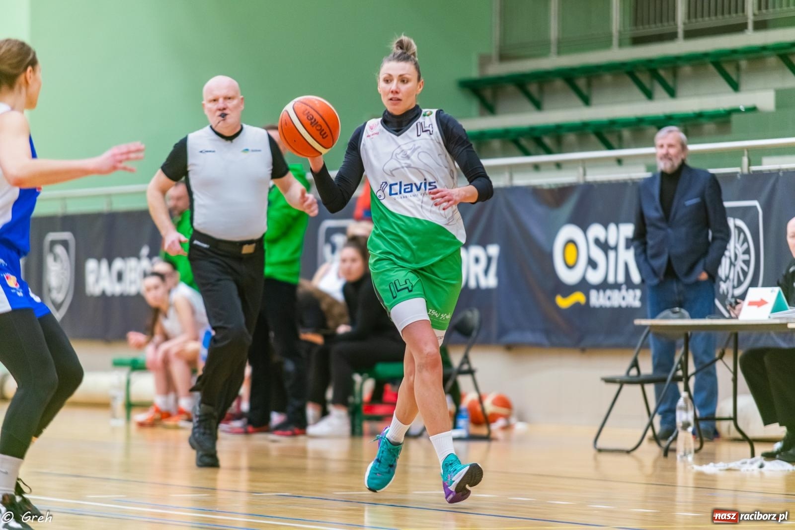 Zdjęcie w galerii na portalu naszraciborz.pl: Koszykówka. Wrocław znów za mocny. Sroga porażka RKK [FOTO i WIDEO] wiadomości z regionu