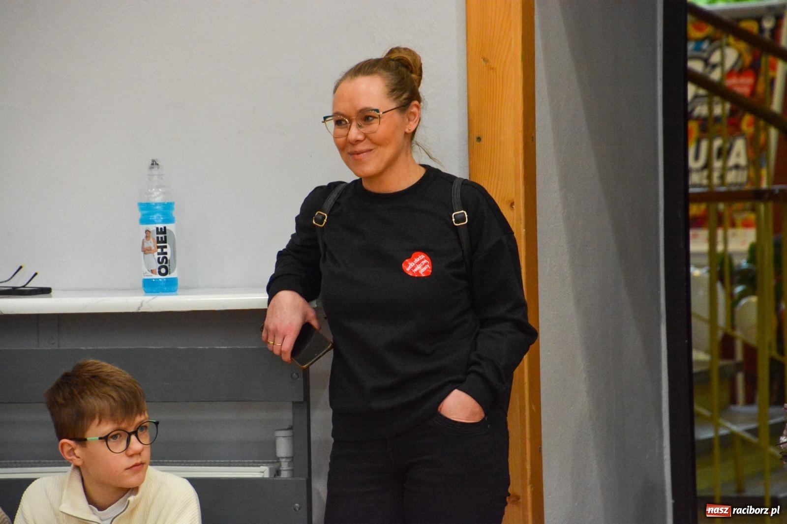 Zdjęcie w galerii na portalu naszraciborz.pl: Tu wszystko gra! Charytatywny mecz siatkówki na 32. finał WOŚP w Raciborzu wiadomości z regionu