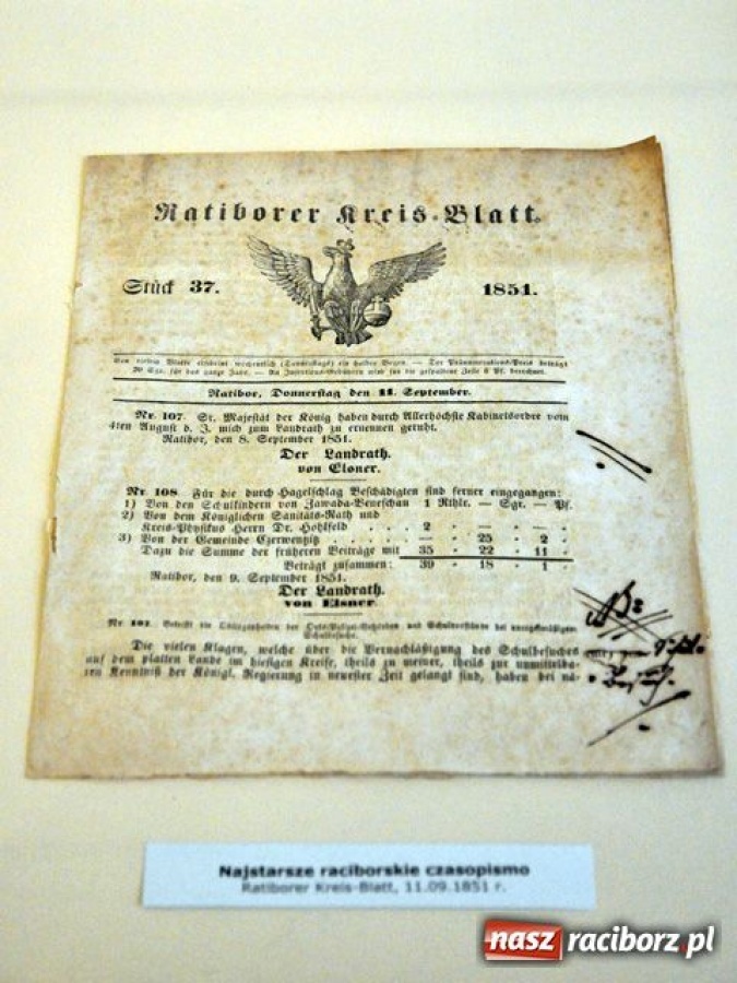 Zdjęcie w galerii na portalu naszraciborz.pl: Od dziś muzealny misz-masz wiadomości z regionu