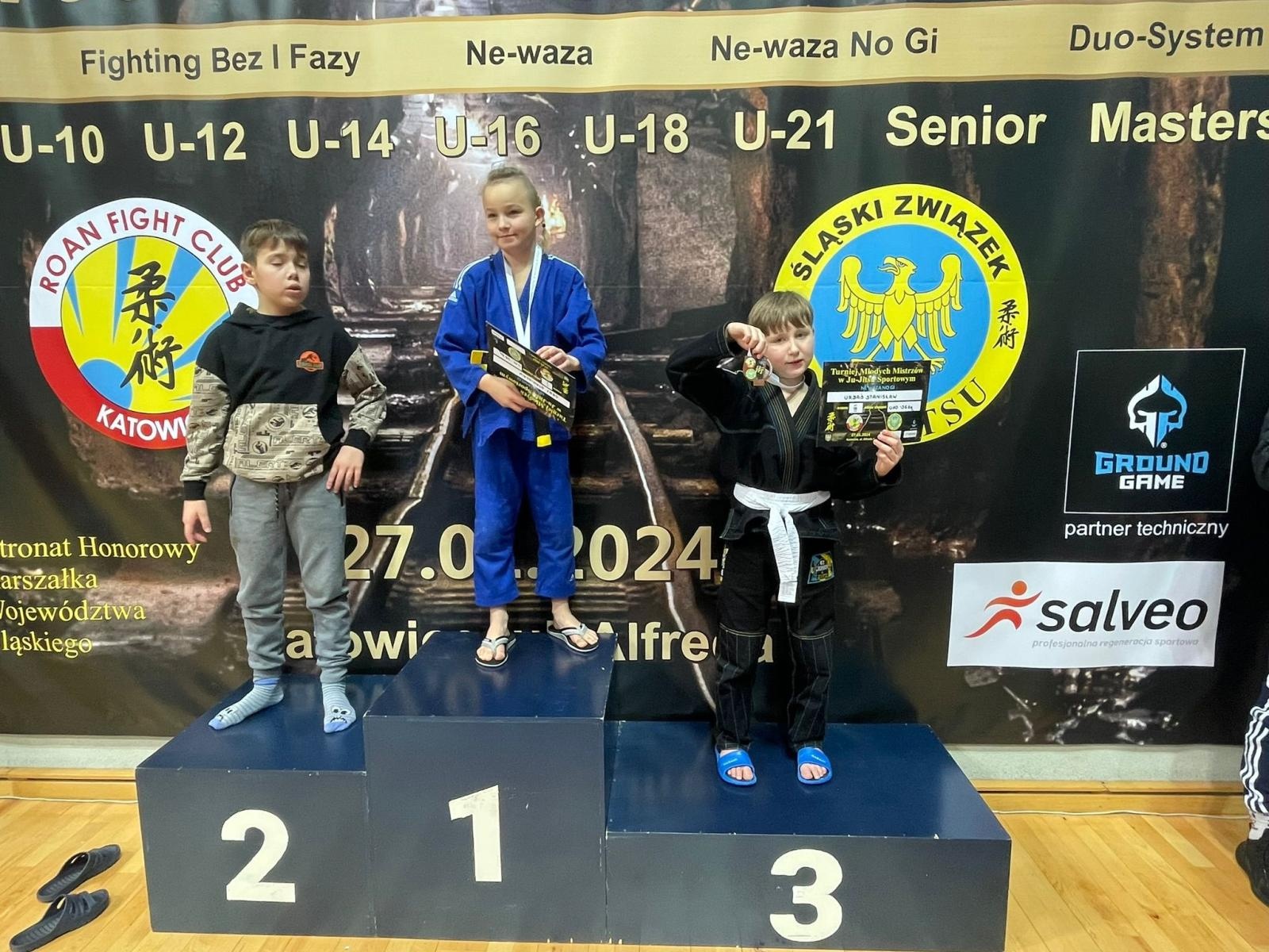 Zdjęcie w galerii na portalu naszraciborz.pl: Raciborzanie z medalami na Otwartych Mistrzostwach Śląska w Ju Jitsu wiadomości z regionu