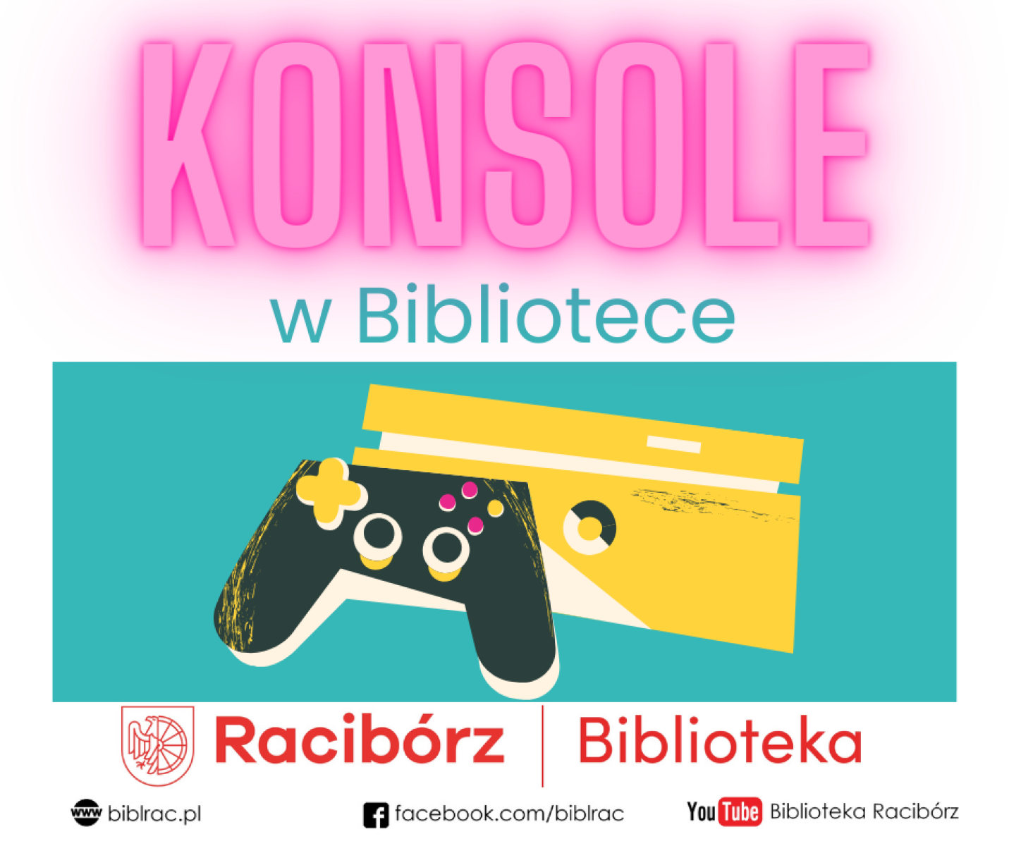 Zdjęcie w galerii na portalu naszraciborz.pl: Konsole do gier w raciborskiej bibliotece wiadomości z regionu