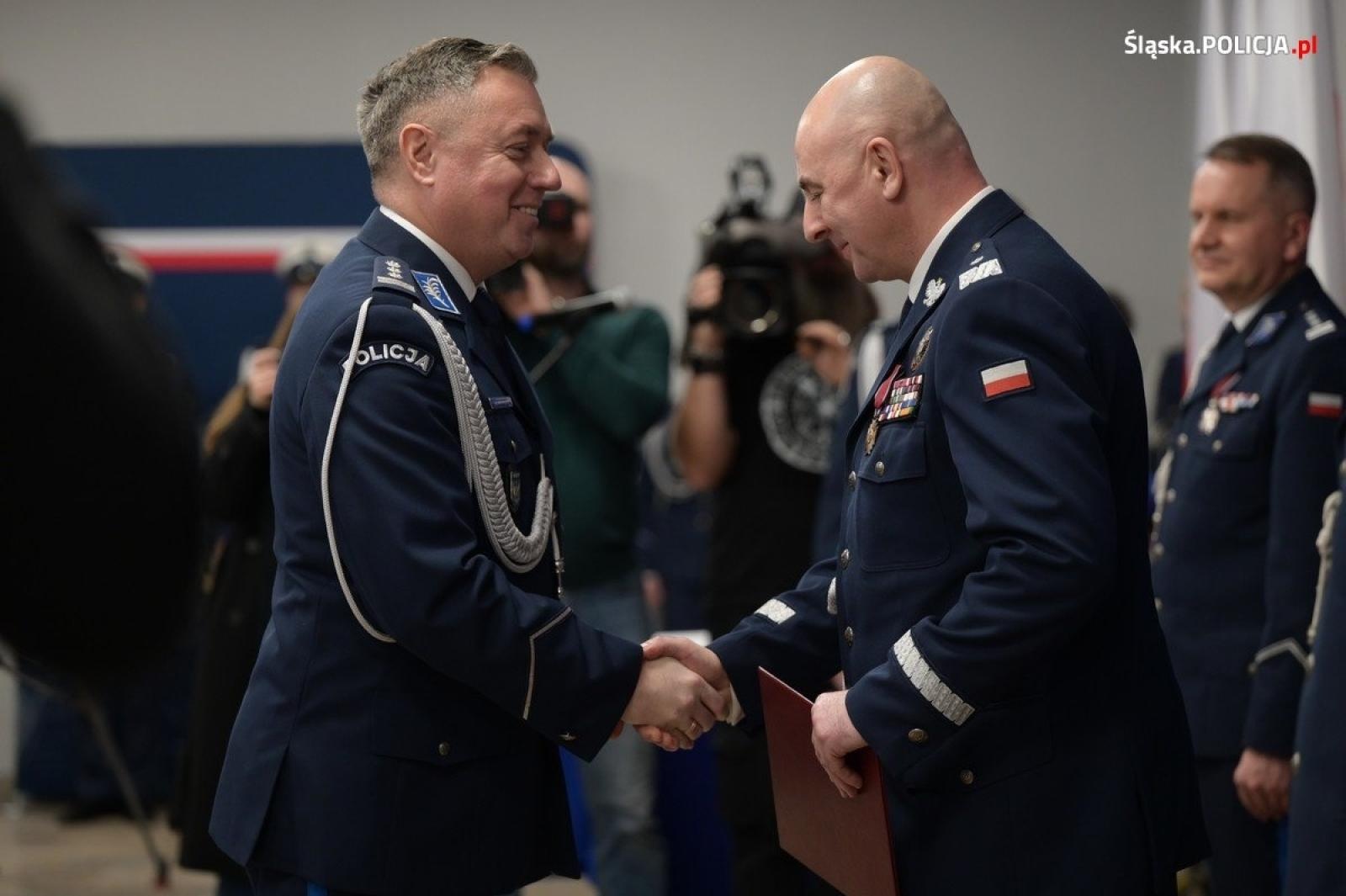 Zdjęcie w galerii na portalu naszraciborz.pl: Śląska policja ma nowego szefa. Przyszedł z Radomia wiadomości z regionu