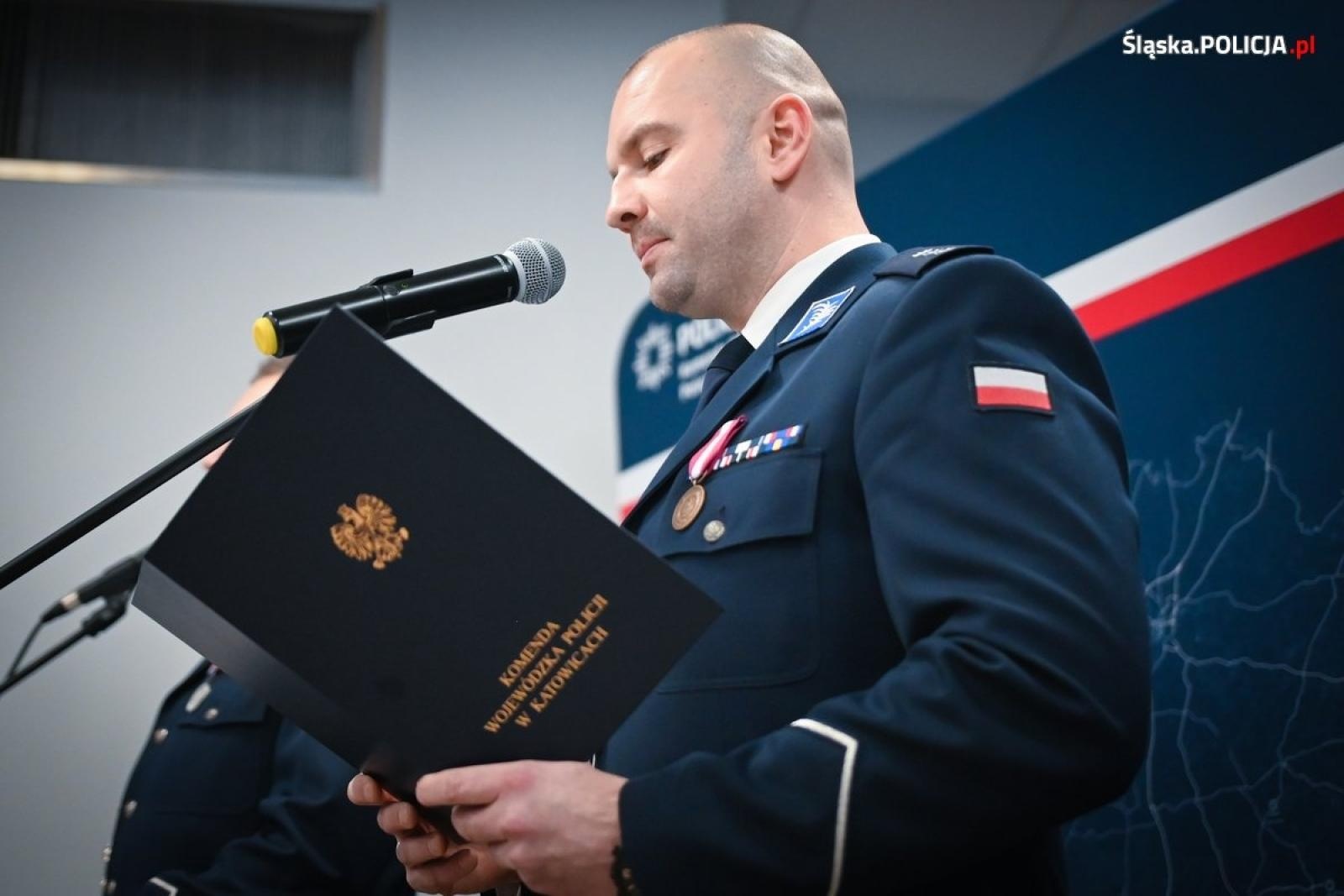 Zdjęcie w galerii na portalu naszraciborz.pl: Śląska policja ma nowego szefa. Przyszedł z Radomia wiadomości z regionu