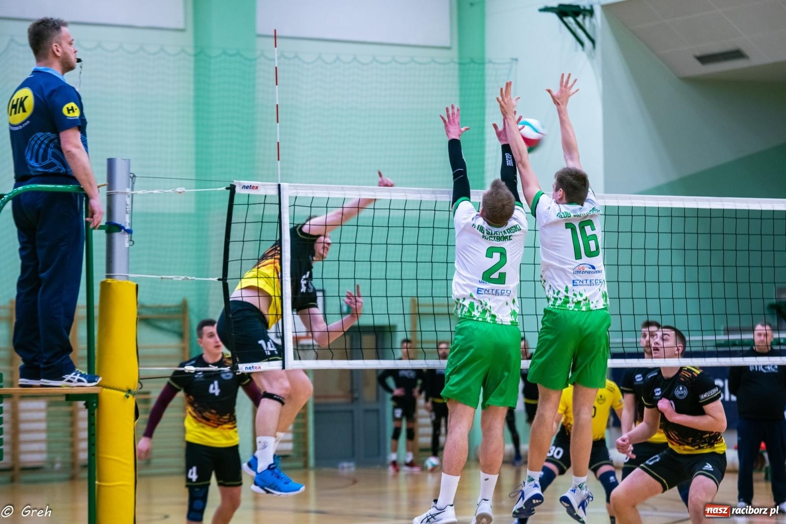 Zdjęcie w galerii na portalu naszraciborz.pl: Talent Cieszyn za silny dla siatkarzy z Raciborza [FOTO i WIDEO] wiadomości z regionu