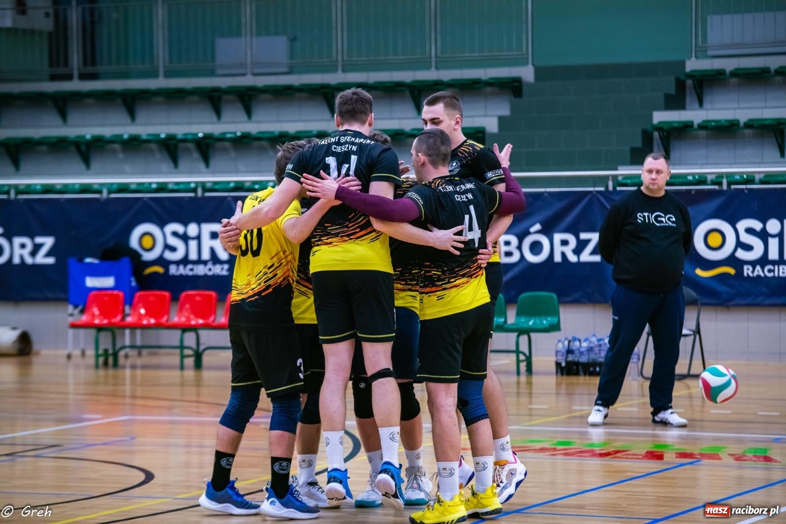 Zdjęcie w galerii na portalu naszraciborz.pl: Talent Cieszyn za silny dla siatkarzy z Raciborza [FOTO i WIDEO] wiadomości z regionu