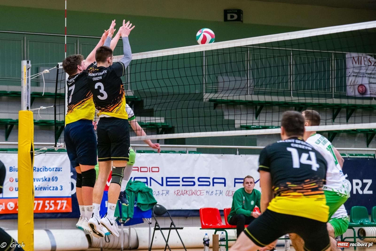 Zdjęcie w galerii na portalu naszraciborz.pl: Talent Cieszyn za silny dla siatkarzy z Raciborza [FOTO i WIDEO] wiadomości z regionu