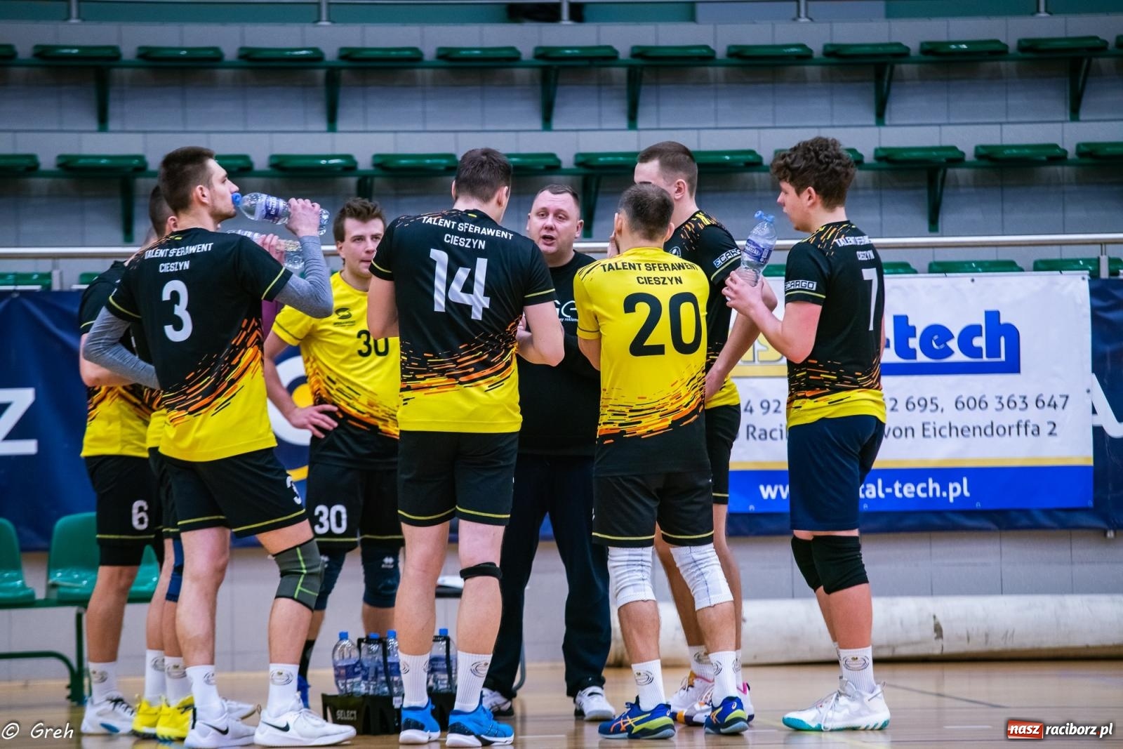 Zdjęcie w galerii na portalu naszraciborz.pl: Talent Cieszyn za silny dla siatkarzy z Raciborza [FOTO i WIDEO] wiadomości z regionu