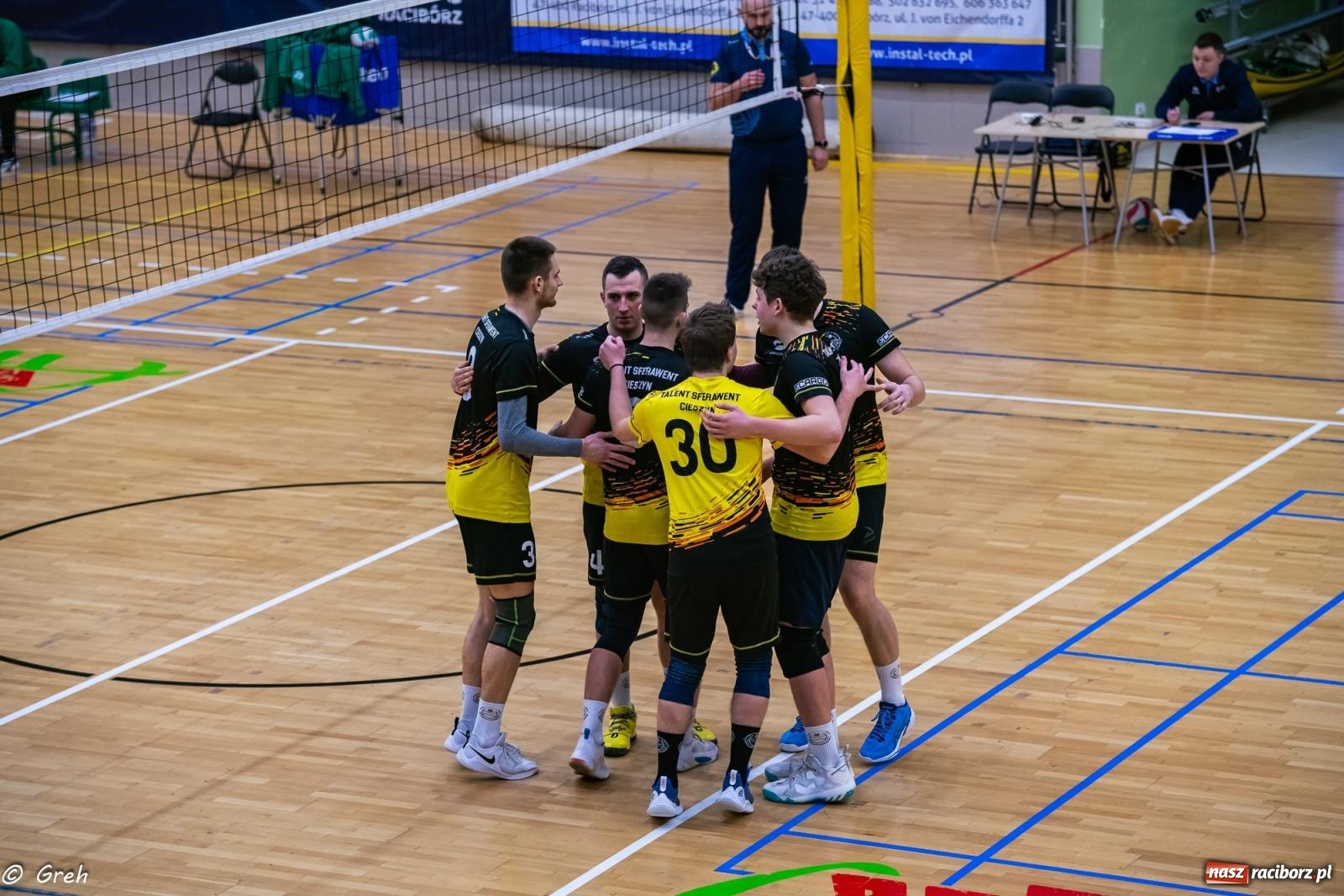Zdjęcie w galerii na portalu naszraciborz.pl: Talent Cieszyn za silny dla siatkarzy z Raciborza [FOTO i WIDEO] wiadomości z regionu