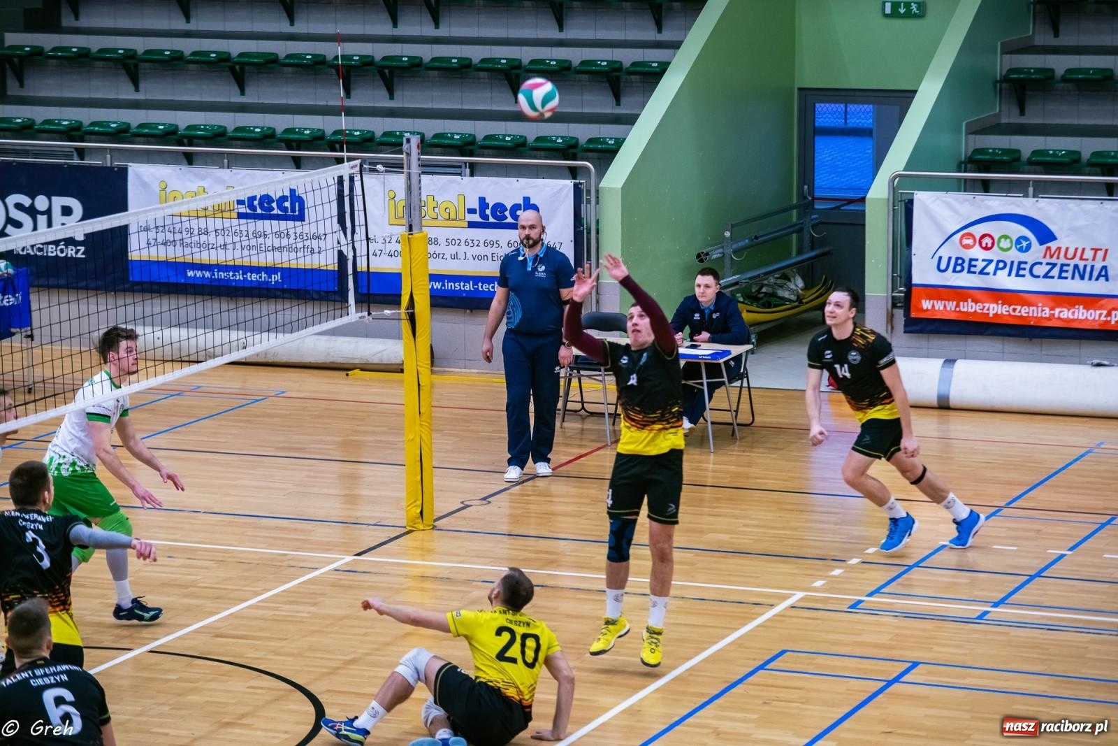 Zdjęcie w galerii na portalu naszraciborz.pl: Talent Cieszyn za silny dla siatkarzy z Raciborza [FOTO i WIDEO] wiadomości z regionu