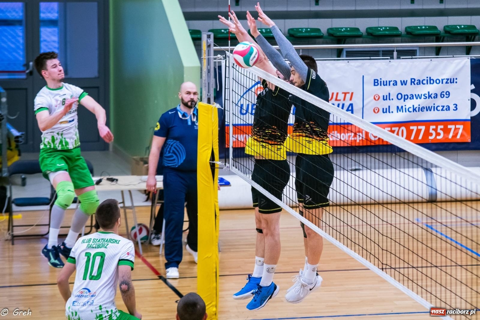 Zdjęcie w galerii na portalu naszraciborz.pl: Talent Cieszyn za silny dla siatkarzy z Raciborza [FOTO i WIDEO] wiadomości z regionu