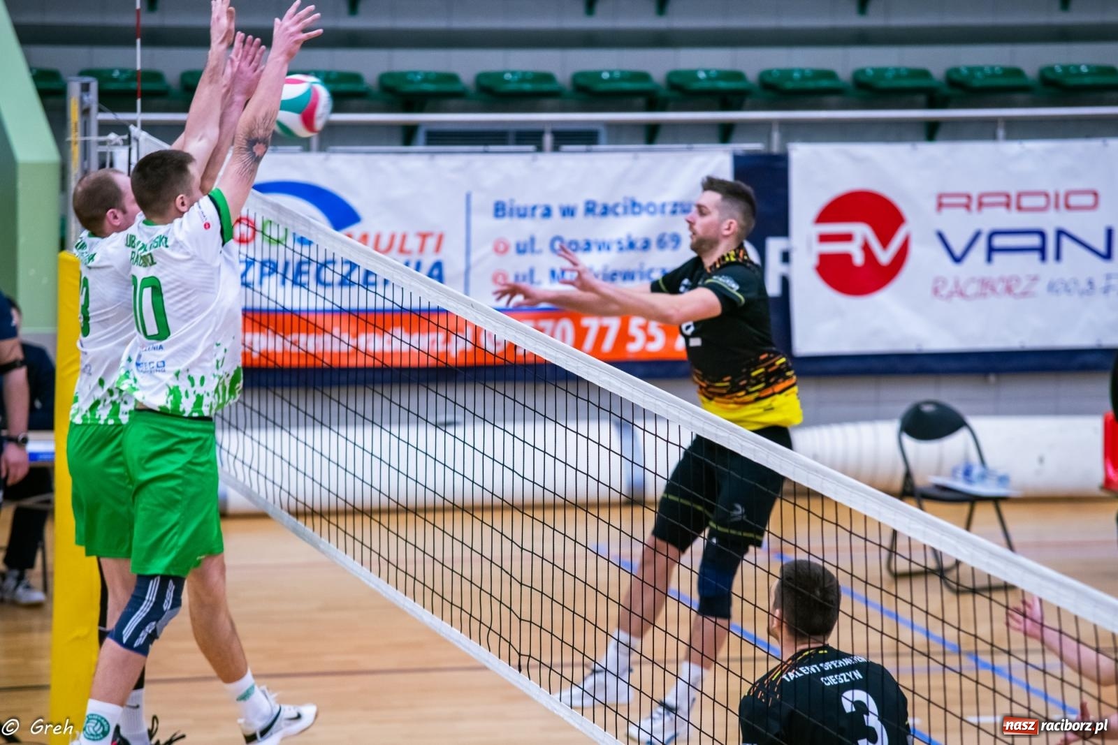 Zdjęcie w galerii na portalu naszraciborz.pl: Talent Cieszyn za silny dla siatkarzy z Raciborza [FOTO i WIDEO] wiadomości z regionu
