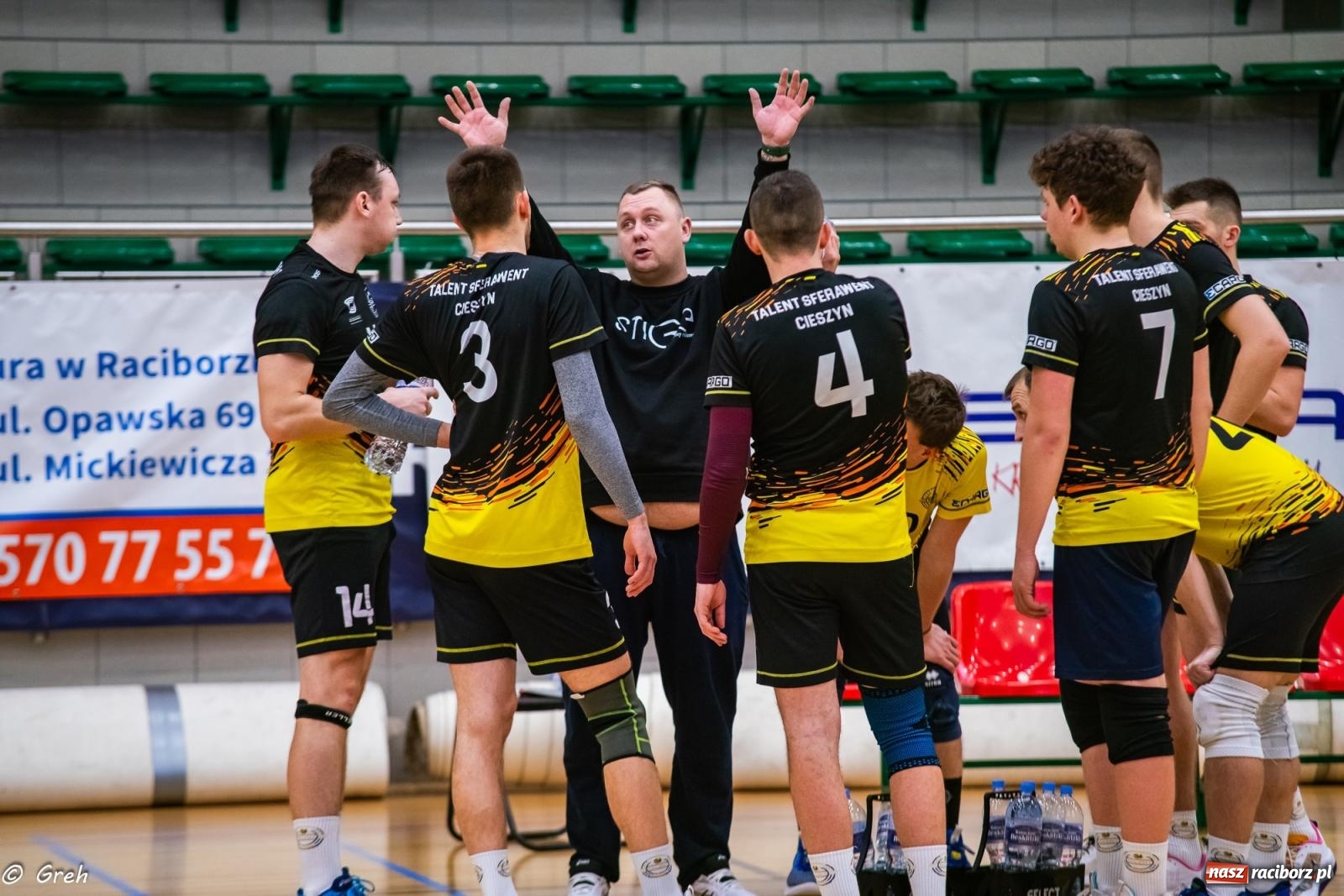 Zdjęcie w galerii na portalu naszraciborz.pl: Talent Cieszyn za silny dla siatkarzy z Raciborza [FOTO i WIDEO] wiadomości z regionu