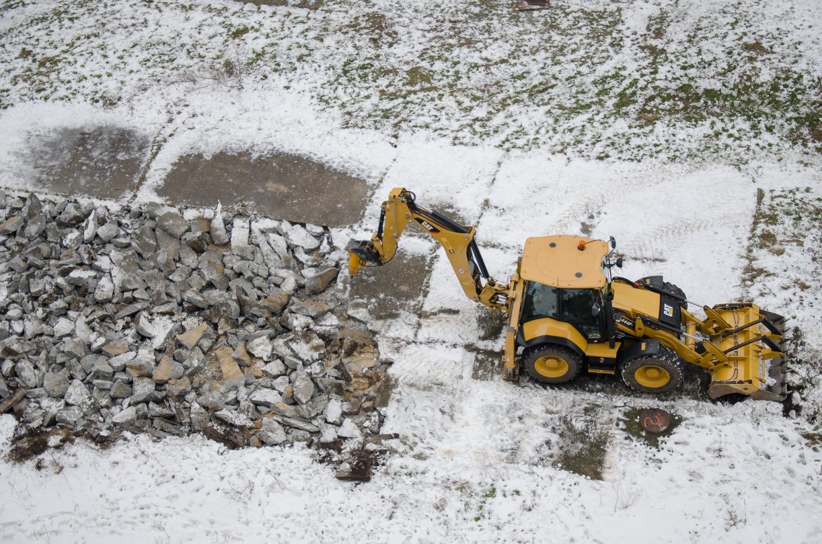 Zdjęcie w galerii na portalu naszraciborz.pl: Na Katowickiej rusza budowa. Co powstanie pomiędzy blokami wiadomości z regionu