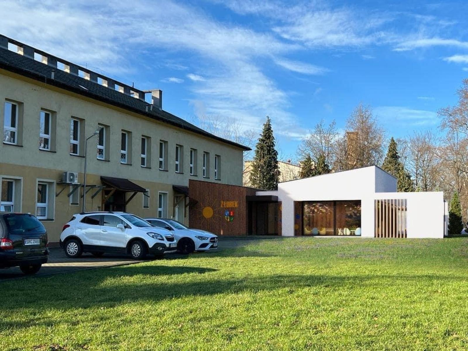 Zdjęcie w galerii na portalu naszraciborz.pl: W gminie Krzyżanowice rusza budowa drugiego żłobka wiadomości z regionu