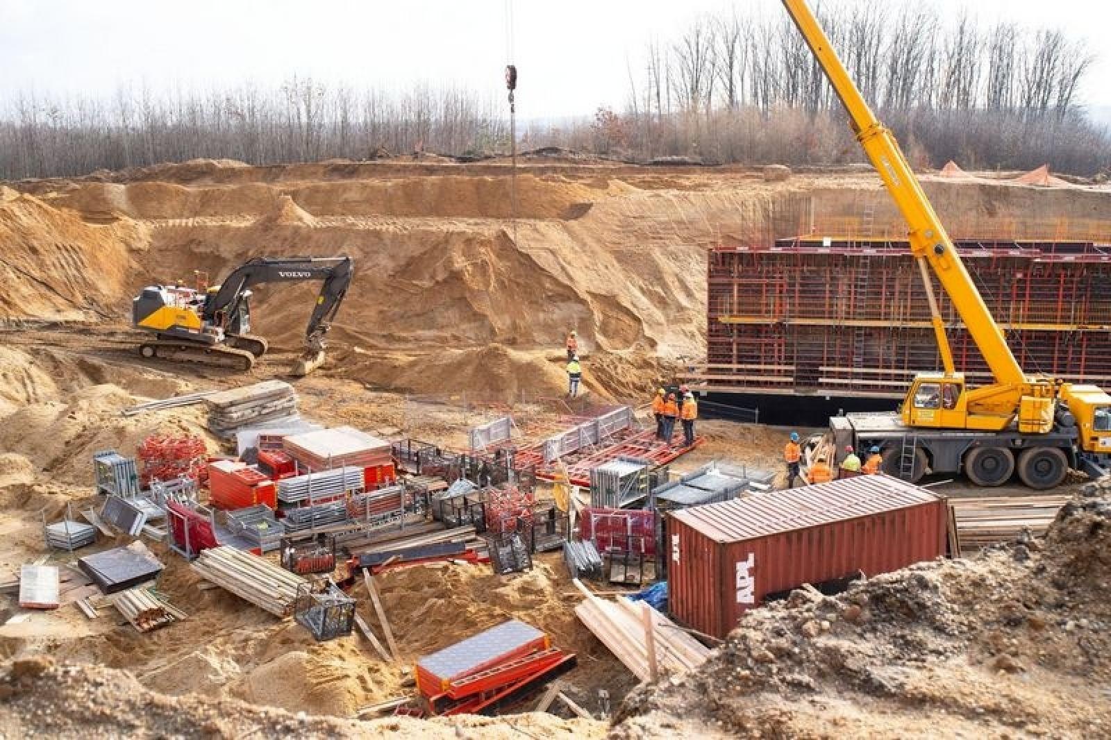 Zdjęcie w galerii na portalu naszraciborz.pl: Rybnik w szybkim tempie buduje swój odcinek drogi Racibórz-Pszczyna [FOTO] wiadomości z regionu