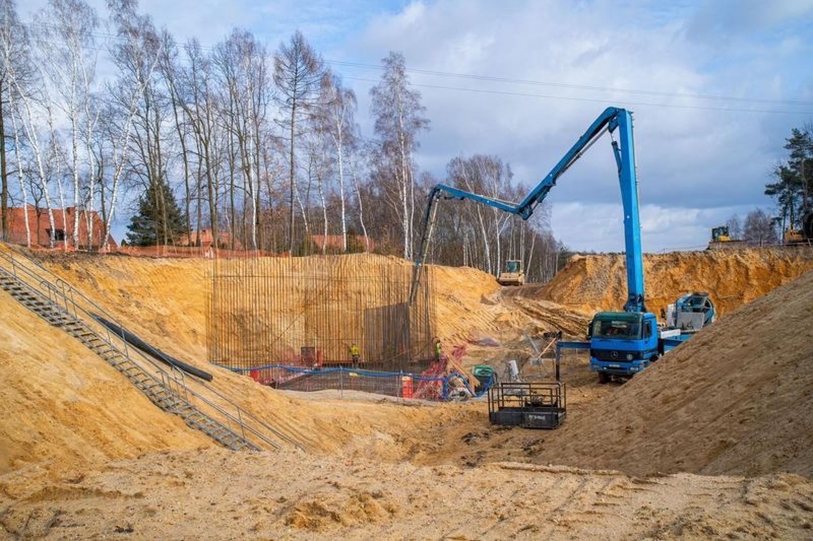 Zdjęcie w galerii na portalu naszraciborz.pl: Rybnik w szybkim tempie buduje swój odcinek drogi Racibórz-Pszczyna [FOTO] wiadomości z regionu