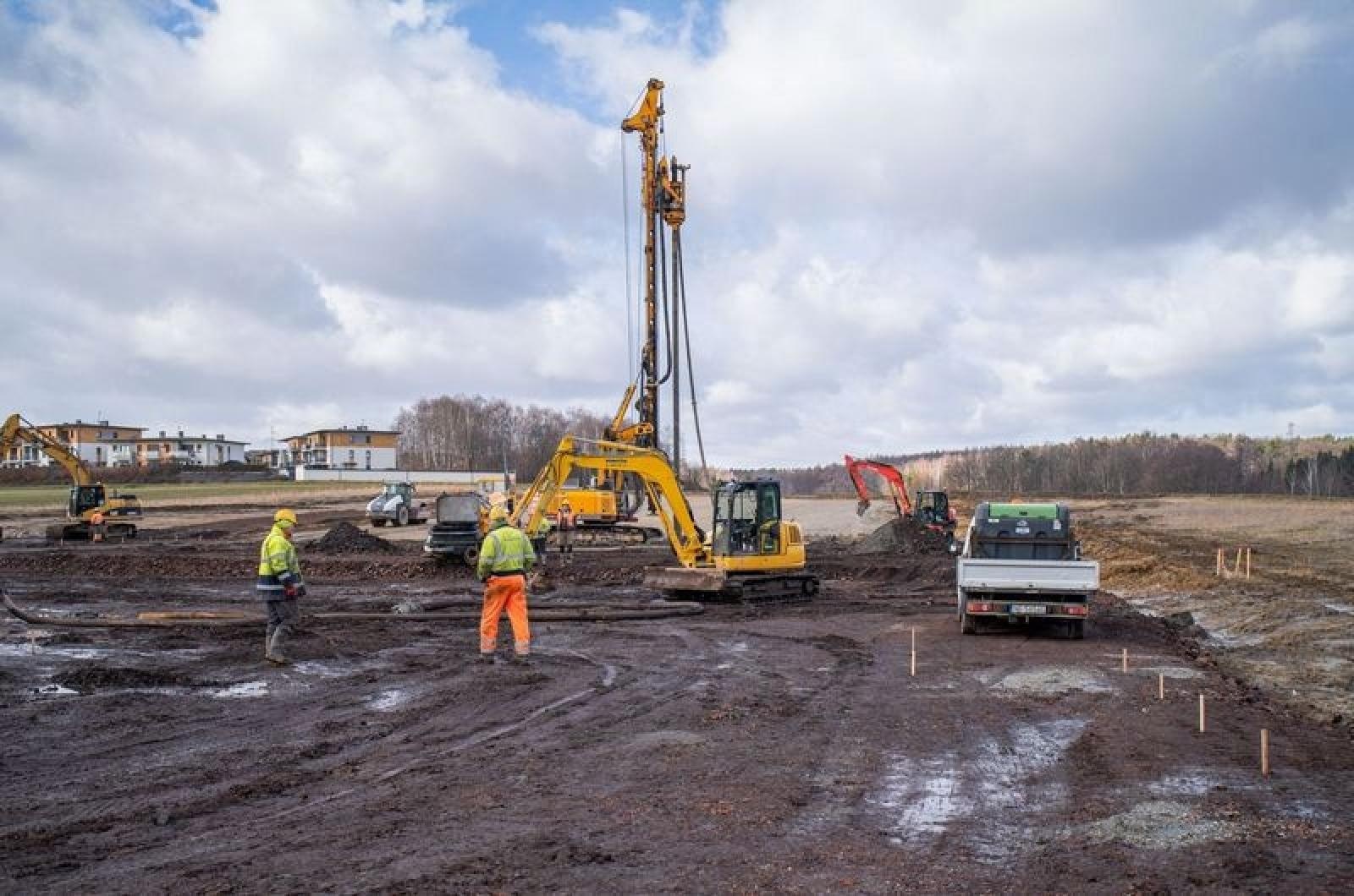 Zdjęcie w galerii na portalu naszraciborz.pl: Rybnik w szybkim tempie buduje swój odcinek drogi Racibórz-Pszczyna [FOTO] wiadomości z regionu