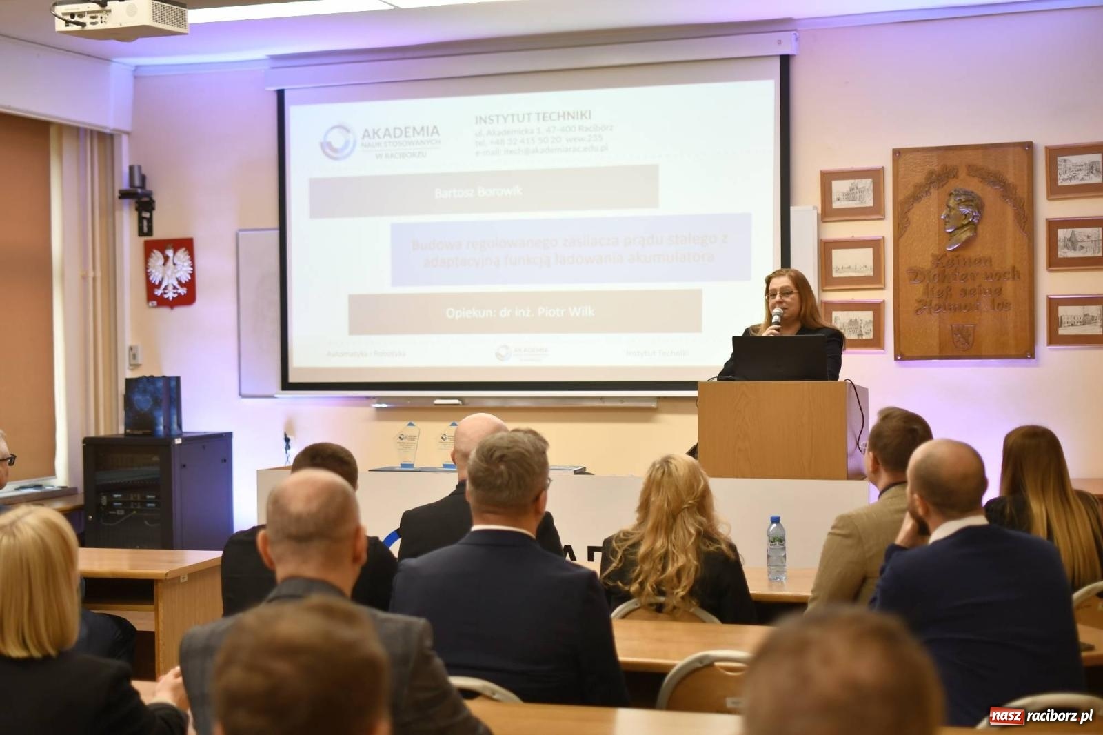 Zdjęcie w galerii na portalu naszraciborz.pl: Raciborska uczelnia wręczyła swoje prestiżowe wyróżnienia wiadomości z regionu