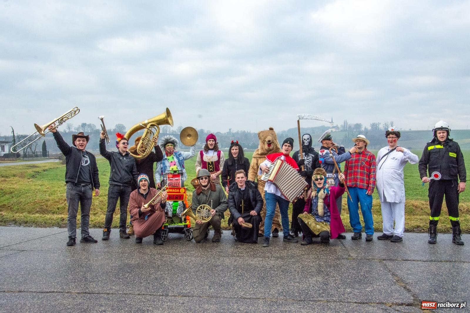Zdjęcie w galerii na portalu naszraciborz.pl: Bery z parafii Las Vegas żegnają karnawał [FOTO i WIDEO] wiadomości z regionu