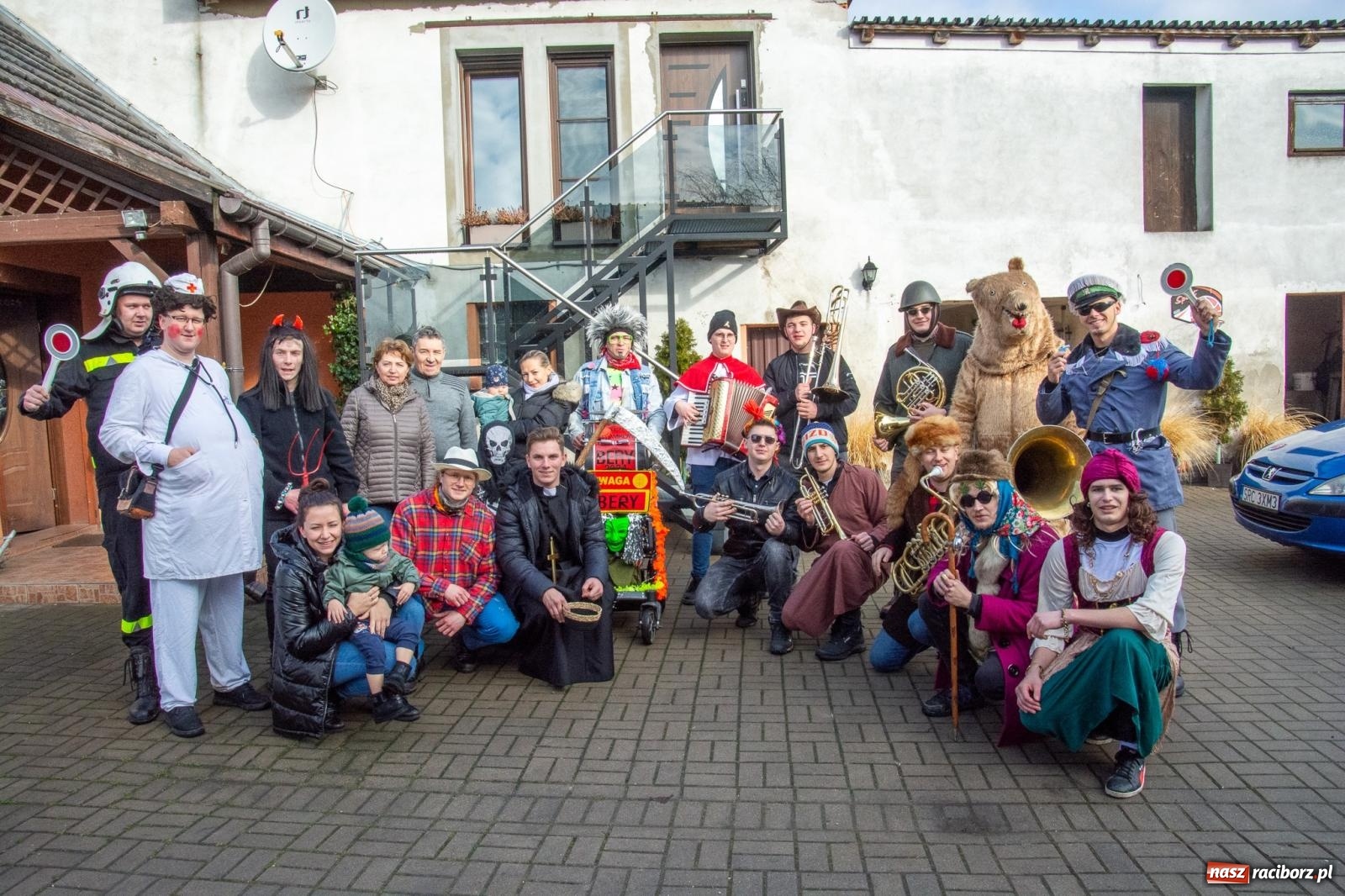 Zdjęcie w galerii na portalu naszraciborz.pl: Bery z parafii Las Vegas żegnają karnawał [FOTO i WIDEO] wiadomości z regionu