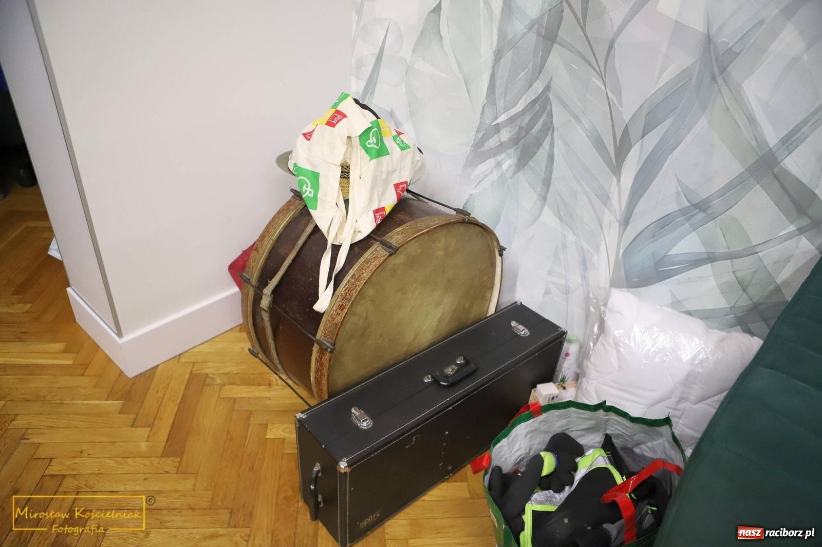 Zdjęcie w galerii na portalu naszraciborz.pl: W Borucinie pogrzebali basa. Karnawał przechodzi do historii wiadomości z regionu