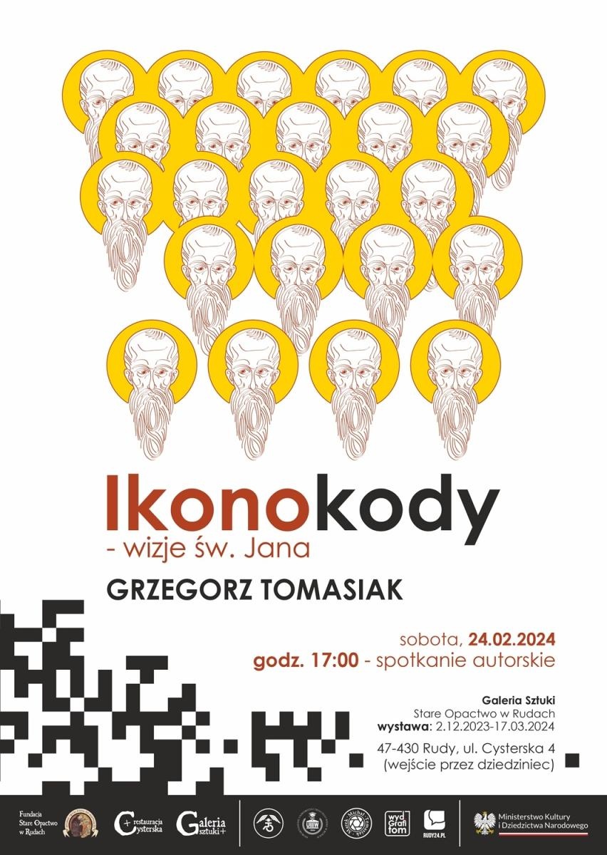 Zdjęcie w galerii na portalu naszraciborz.pl: Ikonokody – wizje św. Jana w starym opactwie w Rudach wiadomości z regionu