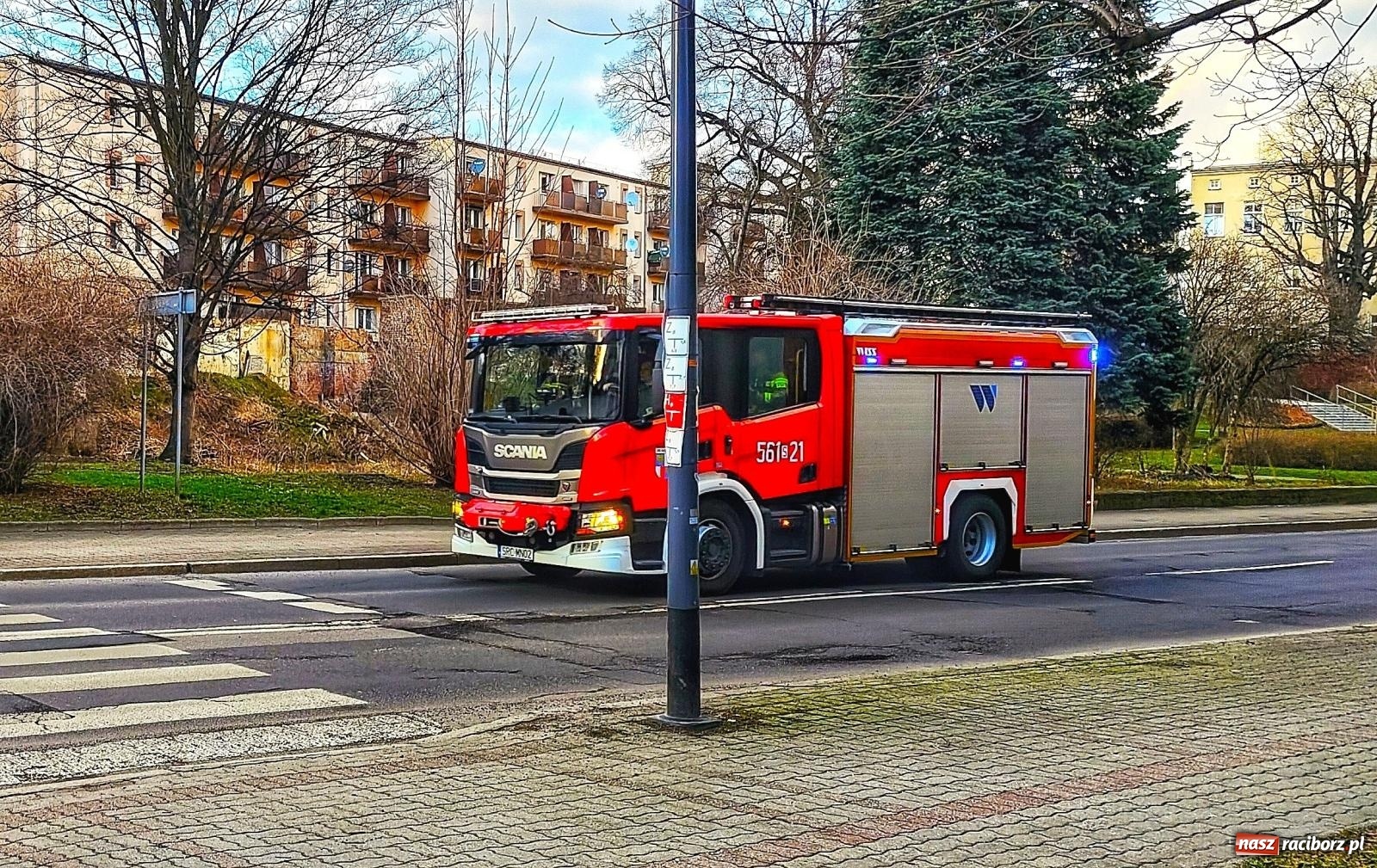 Zdjęcie w galerii na portalu naszraciborz.pl: Czad przy Ludwika, fałszywy alarm na Solnej wiadomości z regionu