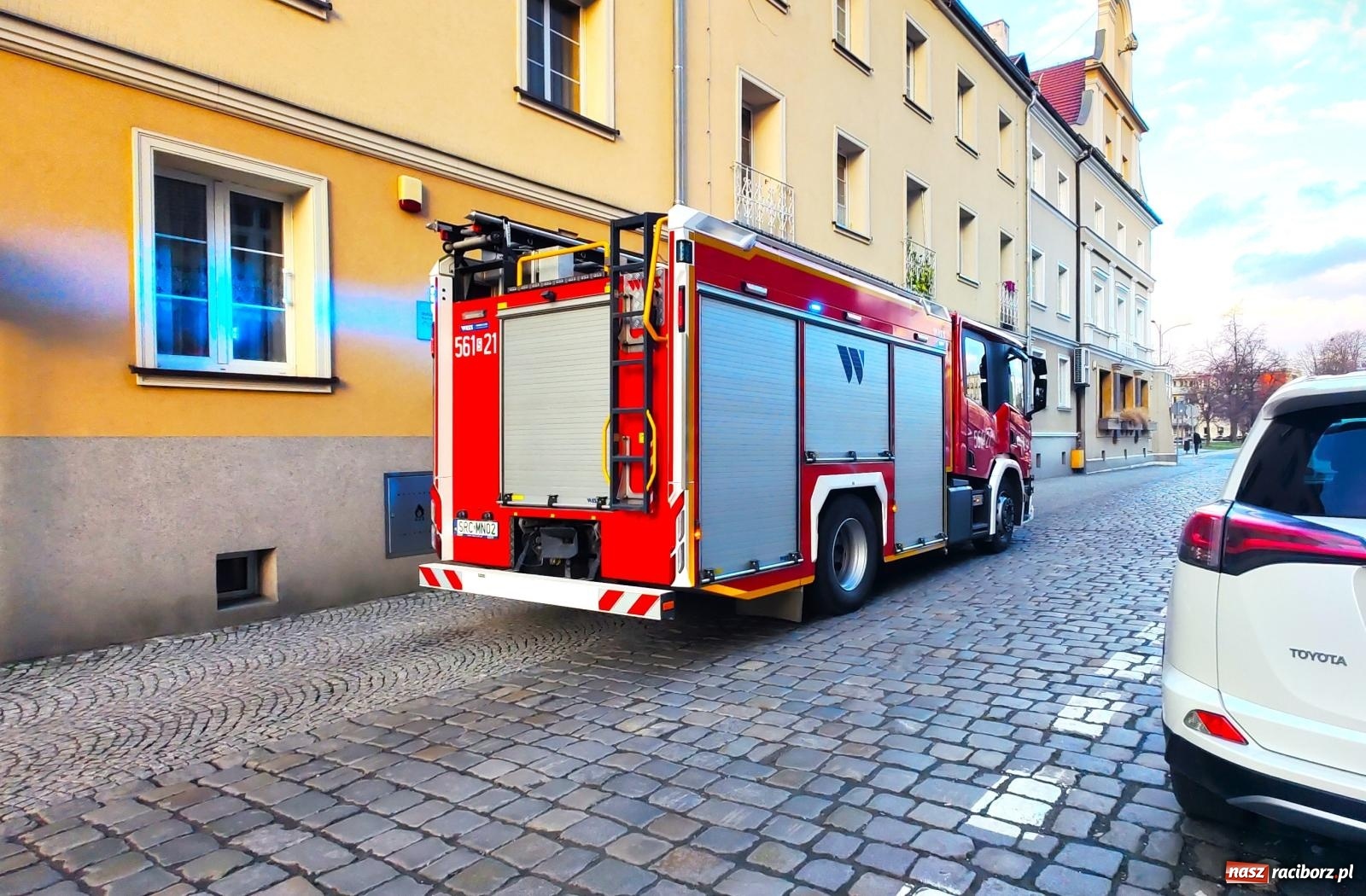 Zdjęcie w galerii na portalu naszraciborz.pl: Czad przy Ludwika, fałszywy alarm na Solnej wiadomości z regionu
