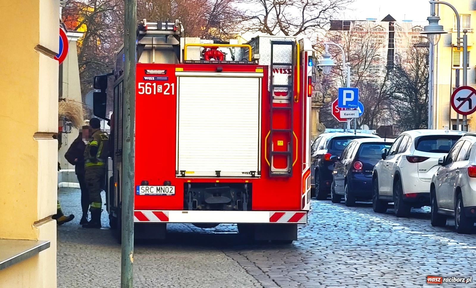 Zdjęcie w galerii na portalu naszraciborz.pl: Czad przy Ludwika, fałszywy alarm na Solnej wiadomości z regionu