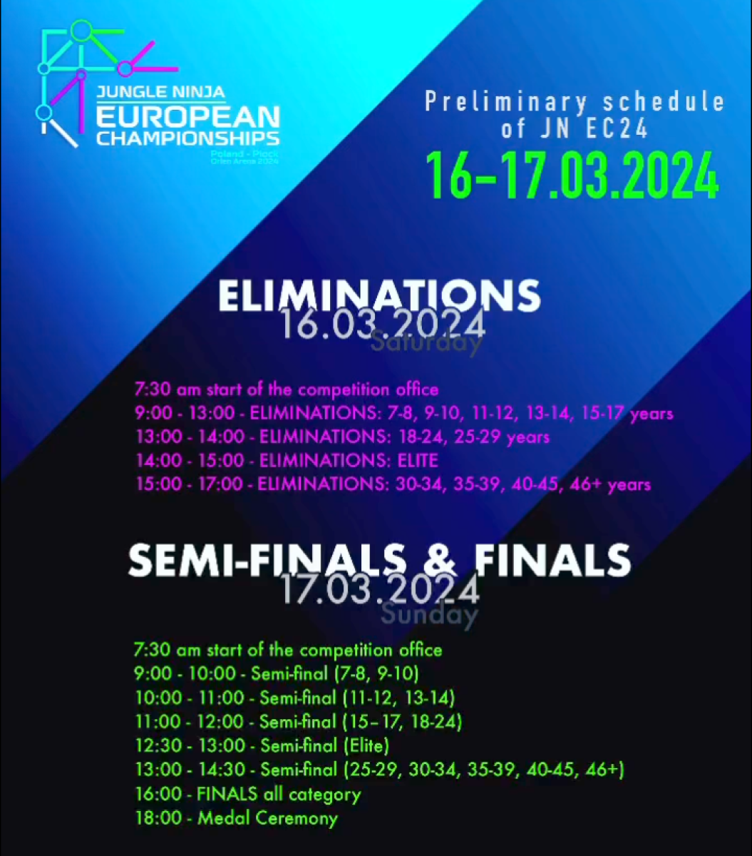 Zdjęcie w galerii na portalu naszraciborz.pl: Raciborki jadą na Mistrzostw Europy Jungle Ninja w Płocku wiadomości z regionu