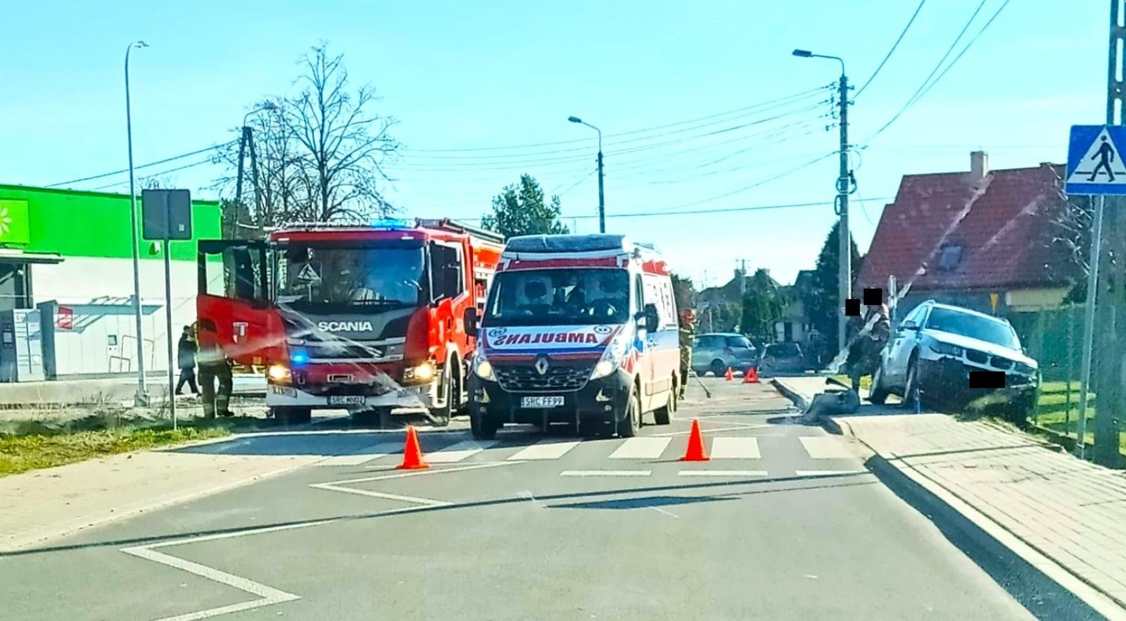 Zdjęcie w galerii na portalu naszraciborz.pl: Audi i BMW zderzyły się na Ocickiej wiadomości z regionu
