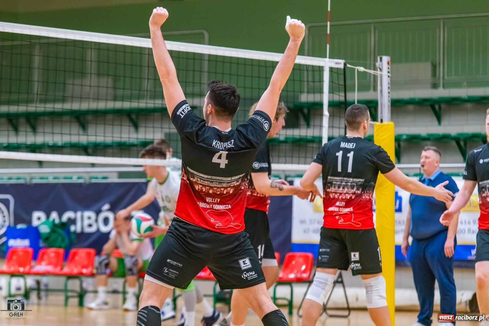 Zdjęcie w galerii na portalu naszraciborz.pl: Siatkarski rollercoaster z happy endem [FOTO i WIDEO] wiadomości z regionu