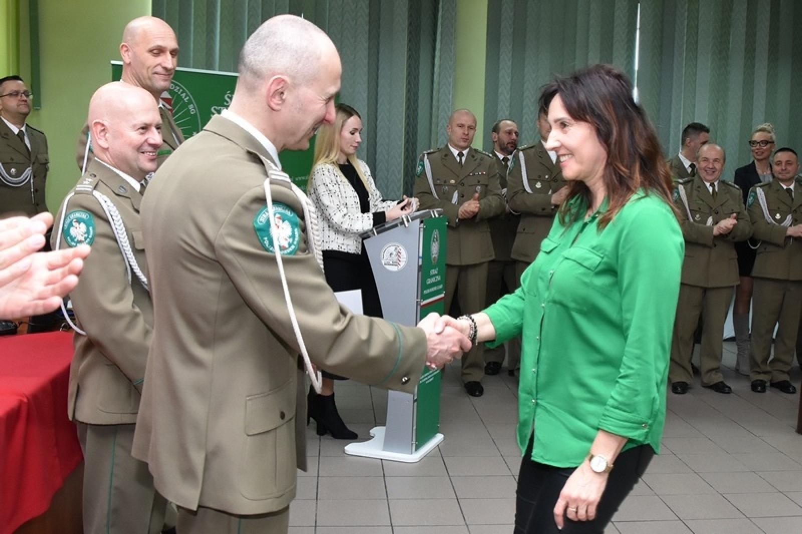 Zdjęcie w galerii na portalu naszraciborz.pl: Dzień Służby Cywilnej w Śląskim Oddziale Straży Granicznej w Raciborzu wiadomości z regionu