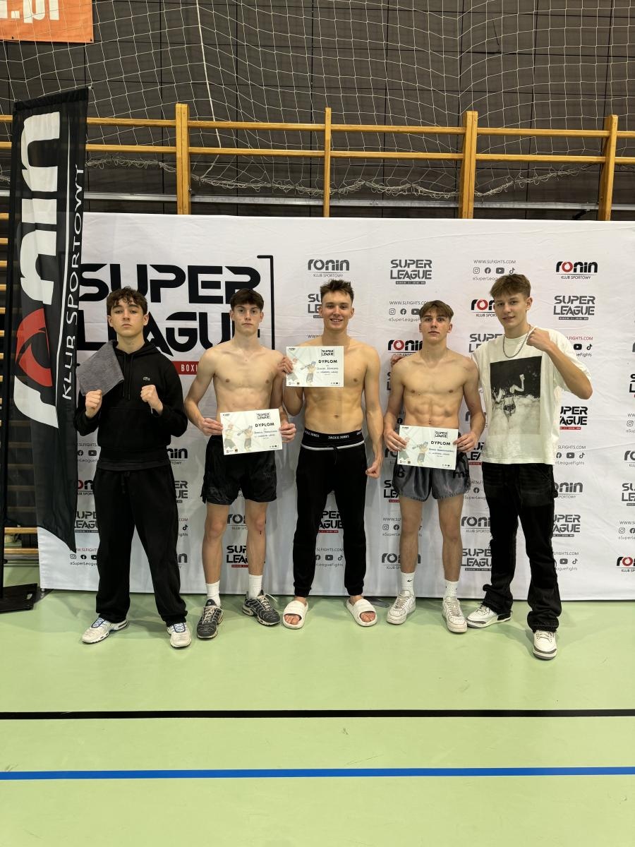 Zdjęcie w galerii na portalu naszraciborz.pl: Kickboxerzy z Raciborza na gali walk w Bieruniu wiadomości z regionu