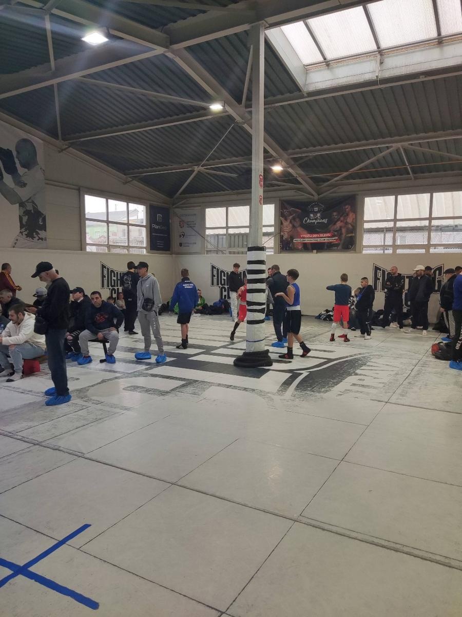 Zdjęcie w galerii na portalu naszraciborz.pl: Pięści Łamatorów poszły w ruch w Ostrawie wiadomości z regionu