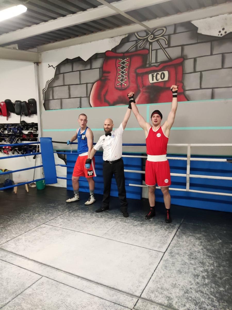 Zdjęcie w galerii na portalu naszraciborz.pl: Pięści Łamatorów poszły w ruch w Ostrawie wiadomości z regionu