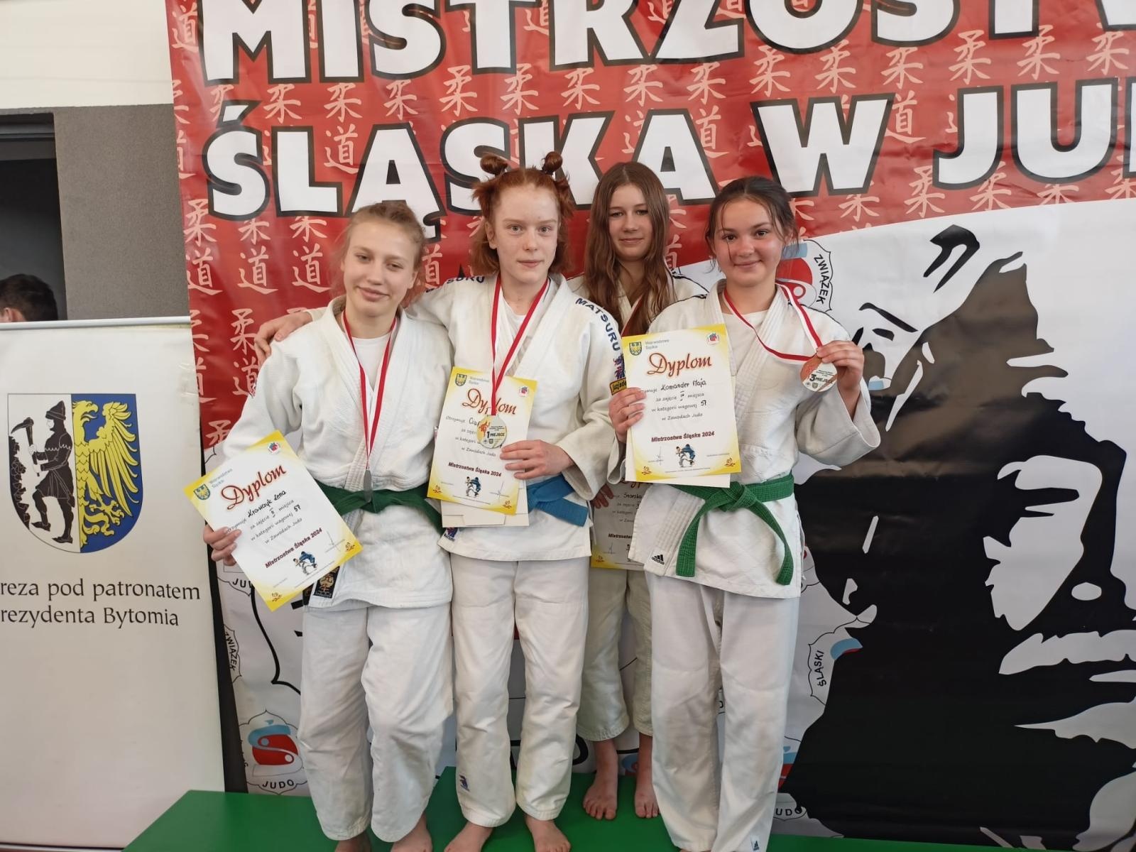 Zdjęcie w galerii na portalu naszraciborz.pl: Judocy z gminy Kornowac przywieźli dwa medale z Bytomia wiadomości z regionu