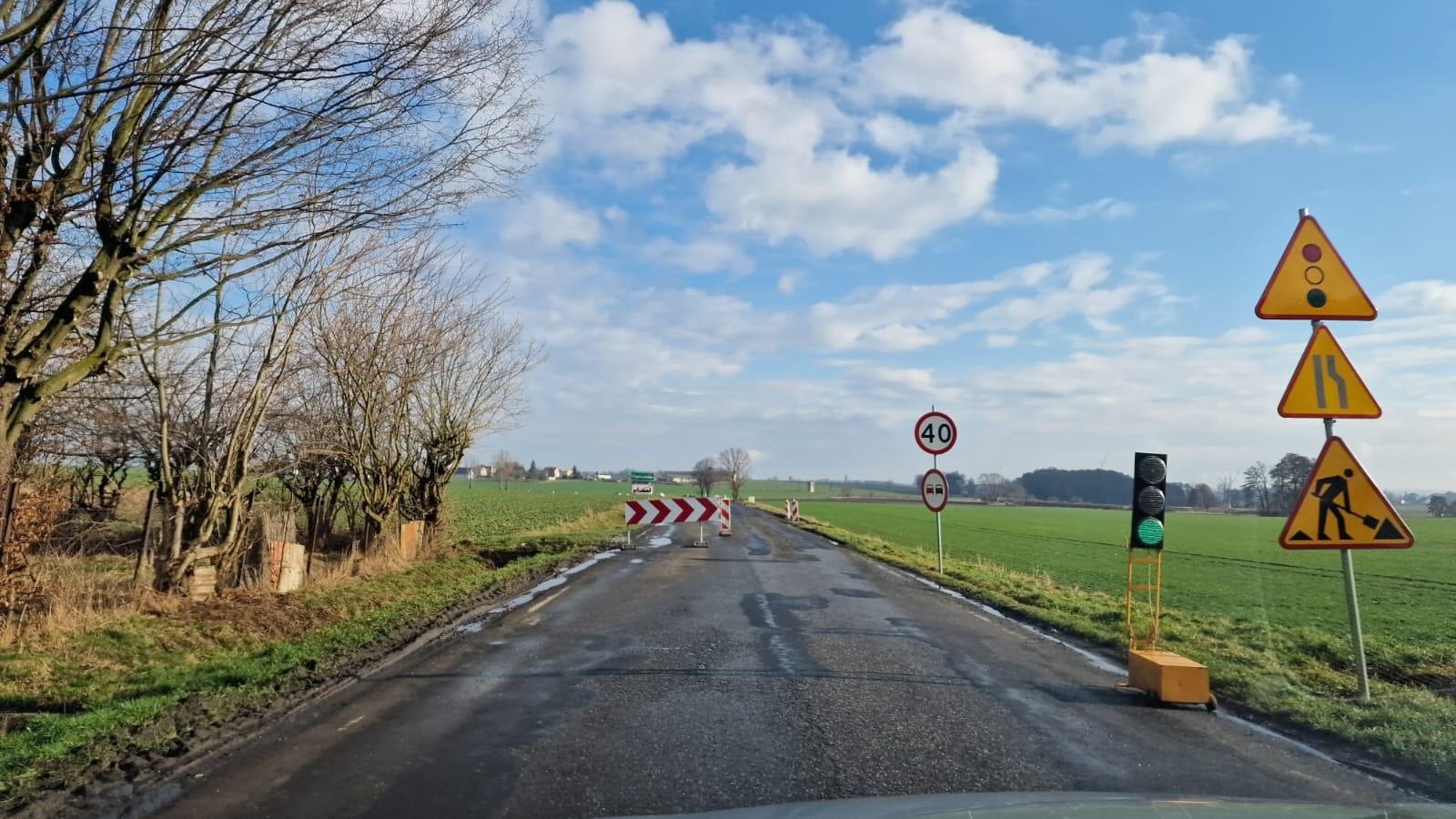 Zdjęcie w galerii na portalu naszraciborz.pl: Przebudowa drogi Pietrowice Wlk. - Lekartów wkracza w ostatnią fazę wiadomości z regionu