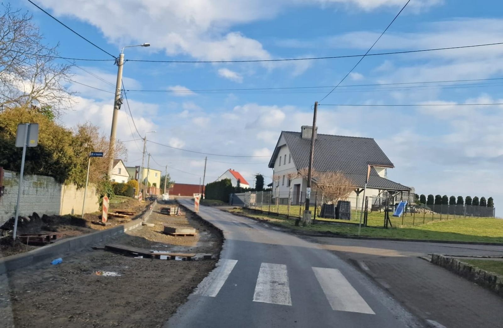 Zdjęcie w galerii na portalu naszraciborz.pl: Przebudowa drogi Pietrowice Wlk. - Lekartów wkracza w ostatnią fazę wiadomości z regionu