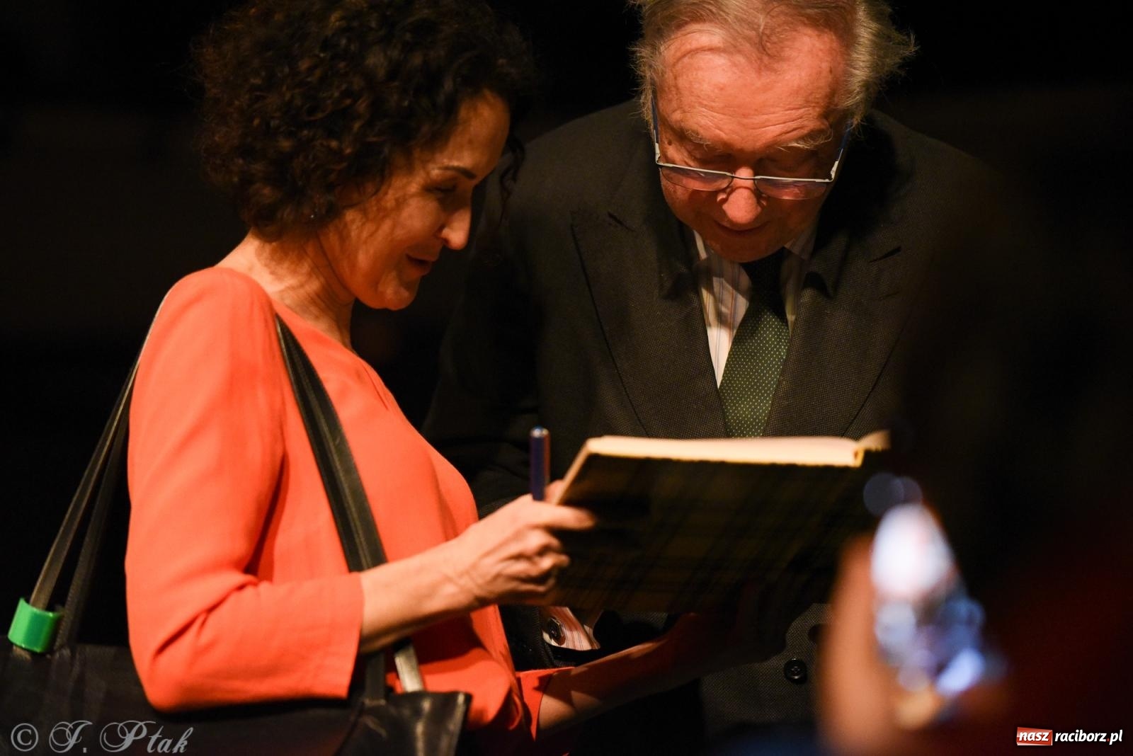 Zdjęcie w galerii na portalu naszraciborz.pl: W punkt! Krzysztof Zanussi gościem w Raciborzu wiadomości z regionu