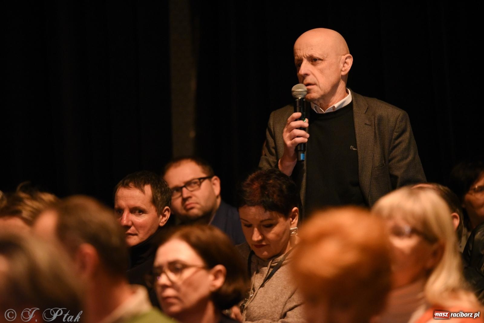 Zdjęcie w galerii na portalu naszraciborz.pl: W punkt! Krzysztof Zanussi gościem w Raciborzu wiadomości z regionu