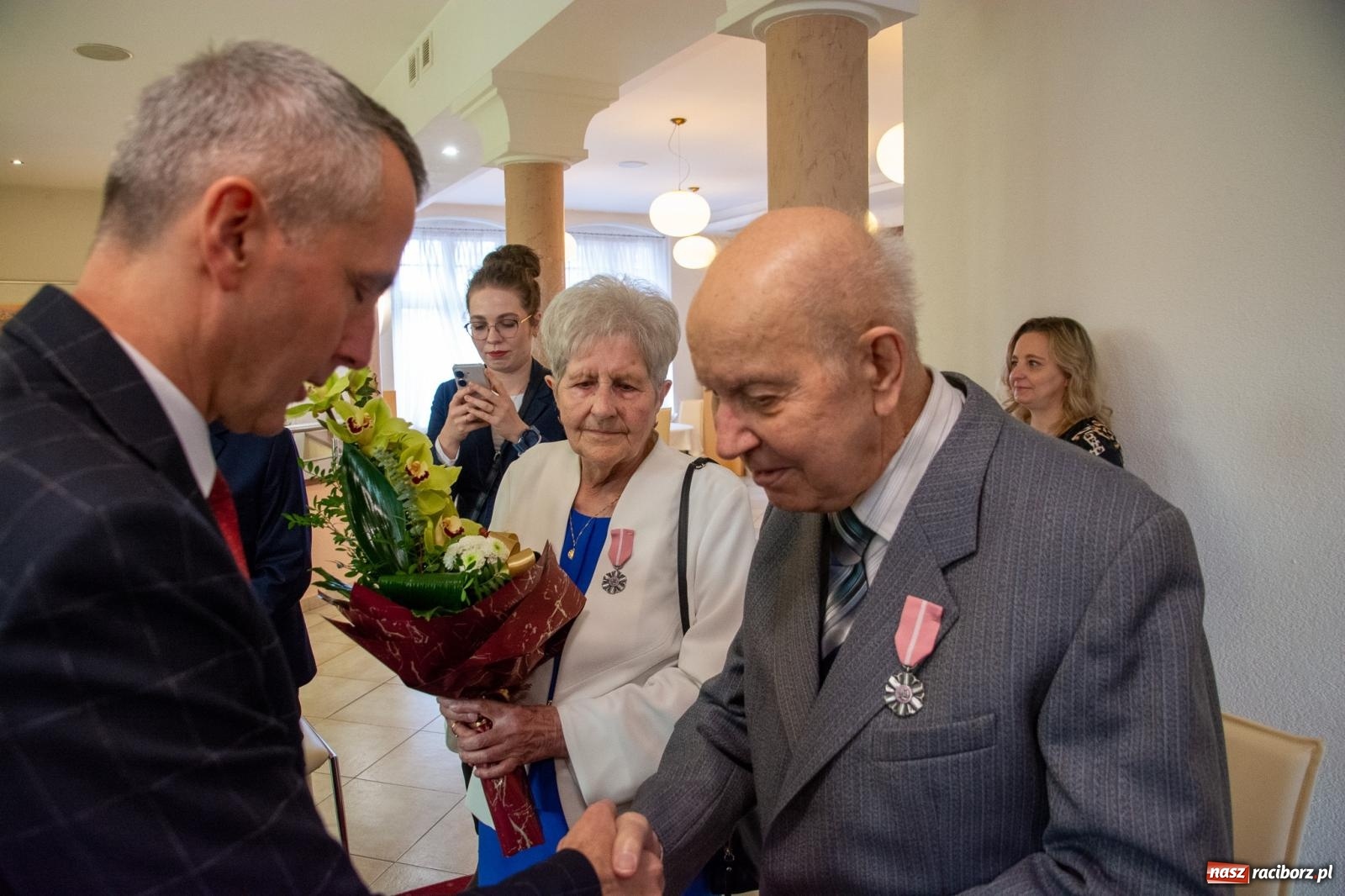 Zdjęcie w galerii na portalu naszraciborz.pl: Jubileusze małżeńskie w raciborskim USC [FOTO i WIDEO] wiadomości z regionu