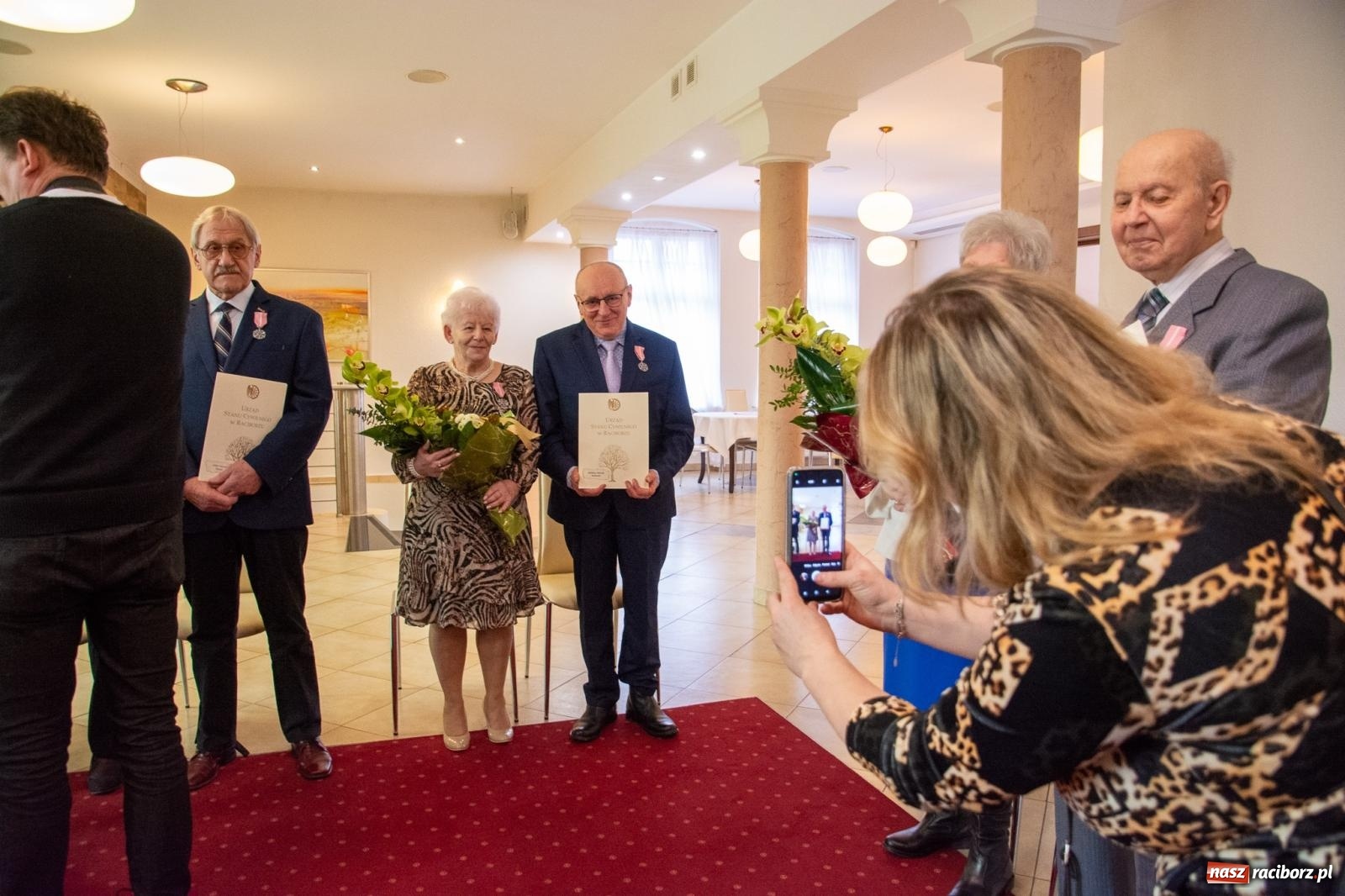 Zdjęcie w galerii na portalu naszraciborz.pl: Jubileusze małżeńskie w raciborskim USC [FOTO i WIDEO] wiadomości z regionu
